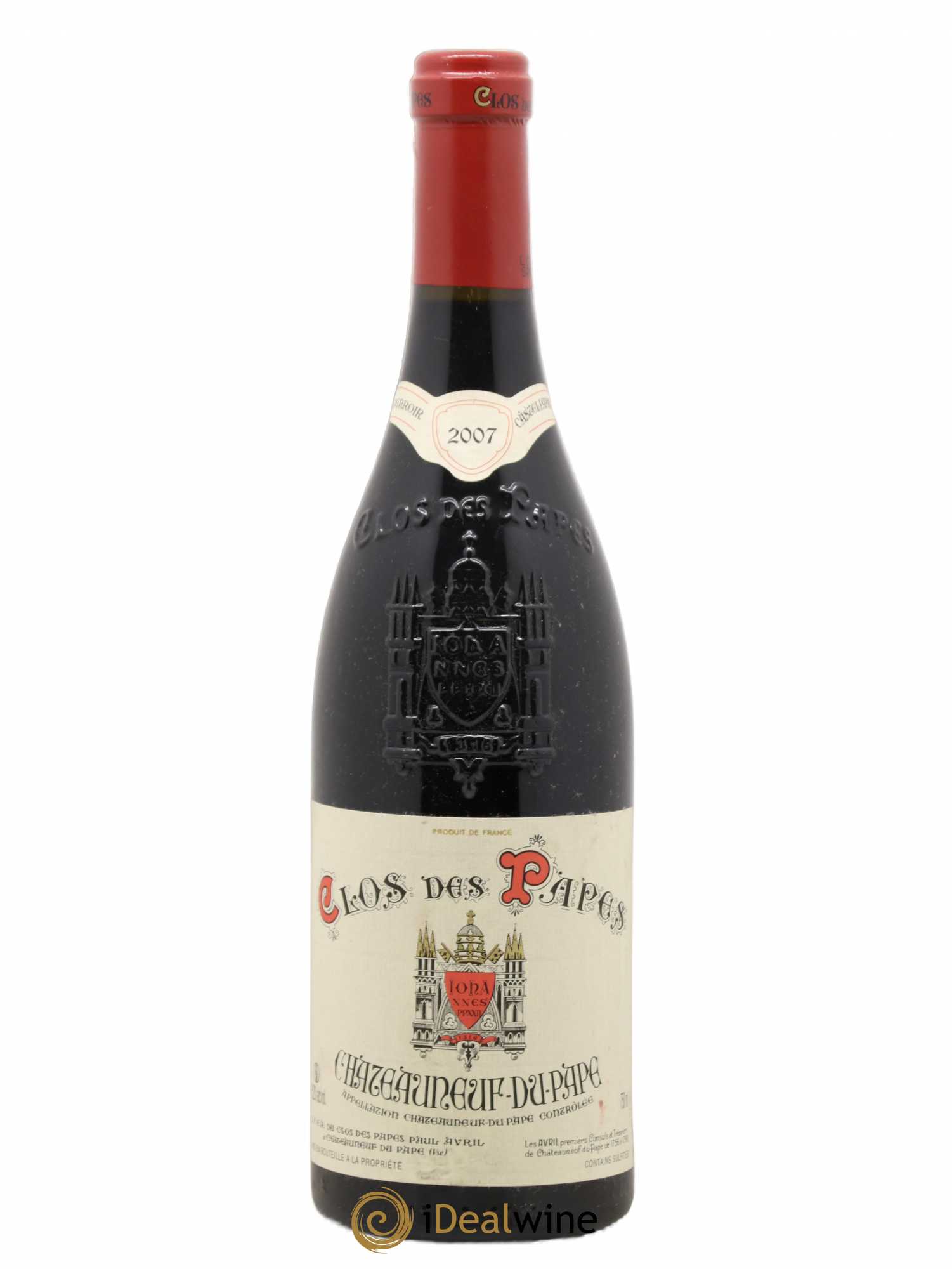 Châteauneuf-du-Pape Clos des Papes - Paul Avril 2007 - Lot de 1 bouteille - 0