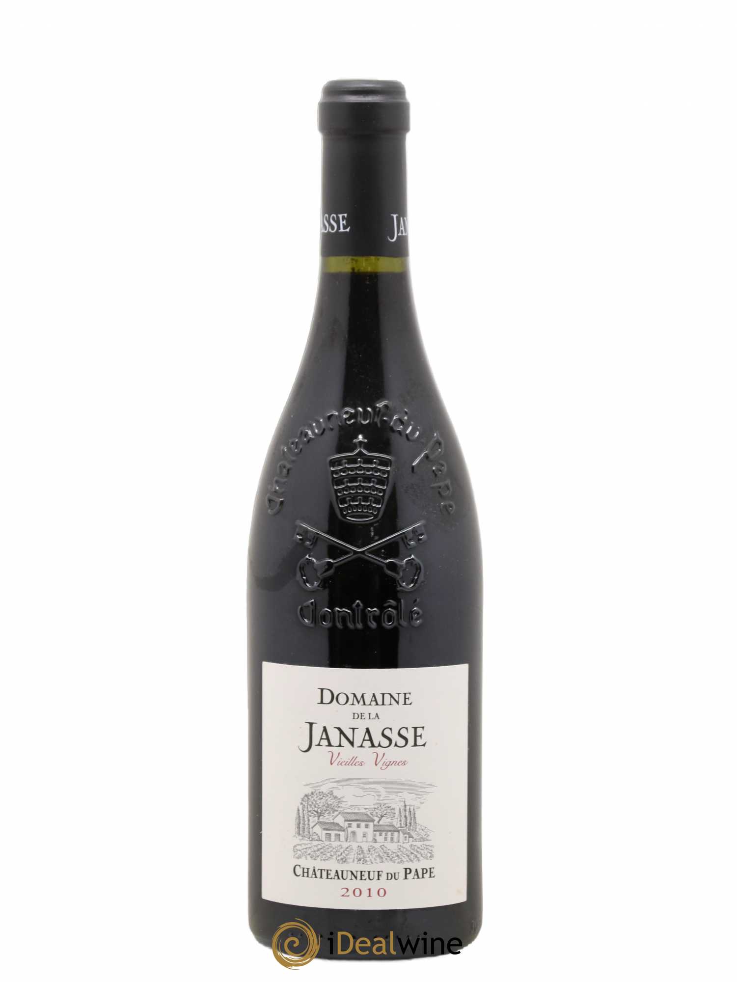 Châteauneuf-du-Pape Cuvée Vieilles Vignes La Janasse (Domaine de) 2010 - Lot de 1 bouteille - 0