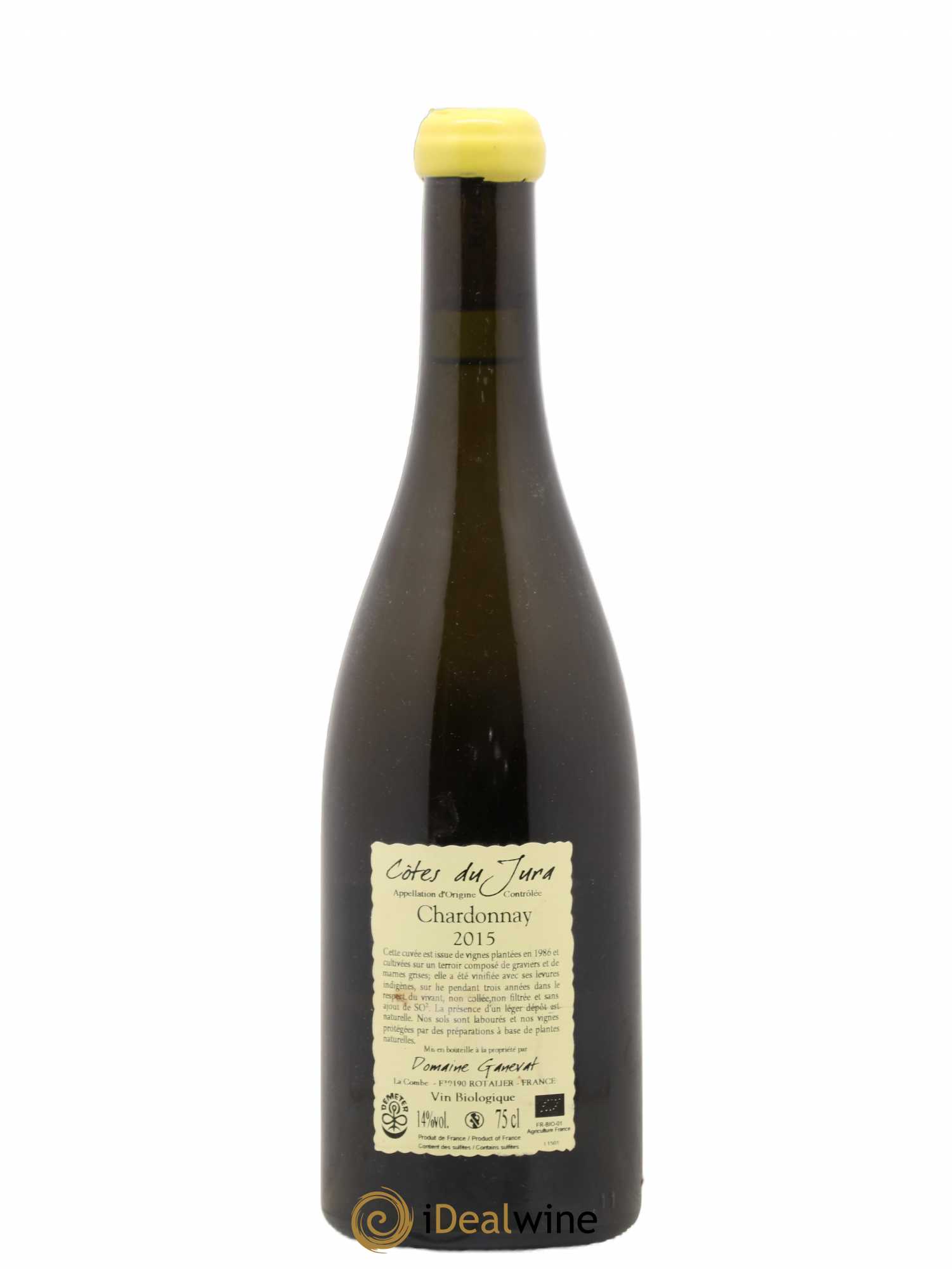 Côtes du Jura Cuvée Florine Jean-François Ganevat (Domaine) 2015 - Lot de 1 bouteille - 1