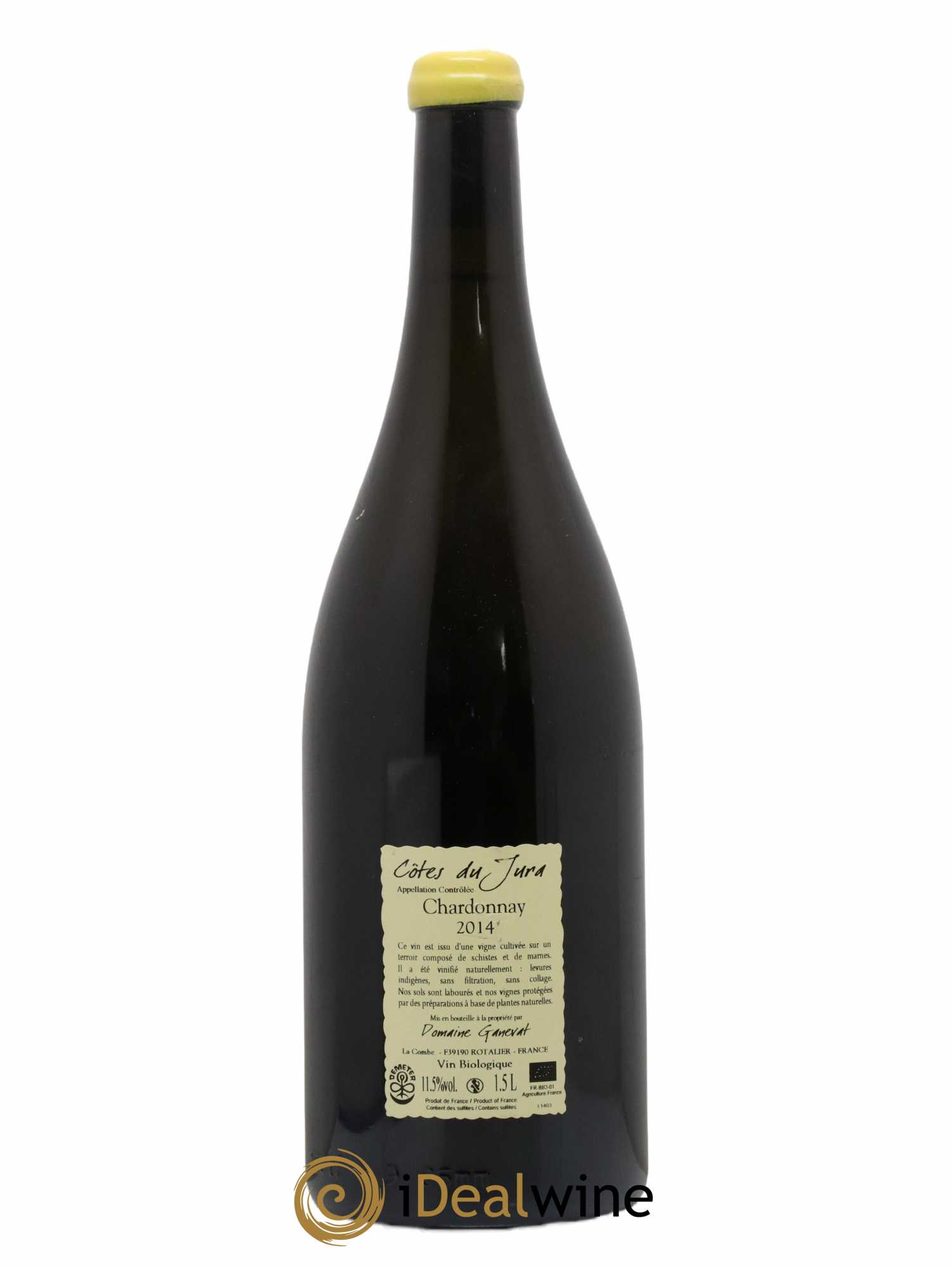 Côtes du Jura Grusse en Billat Jean-François Ganevat (Domaine) 2014 - Lot de 1 magnum - 1