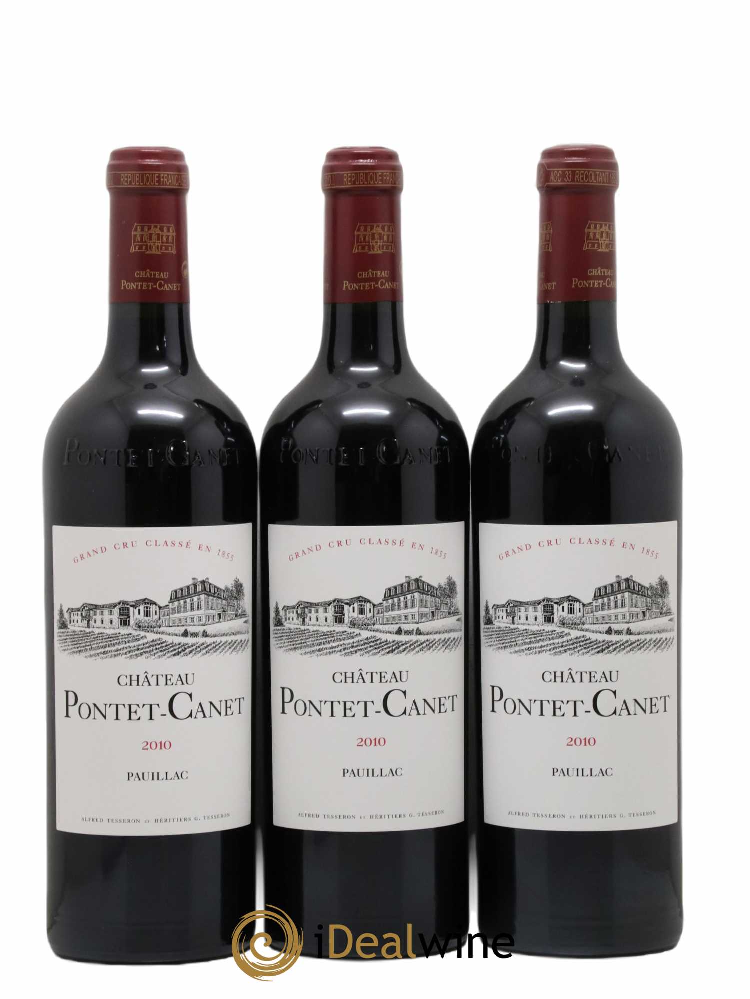 Château Pontet Canet 5ème Grand Cru Classé 2010 - Lotto di 6 bottiglie - 1