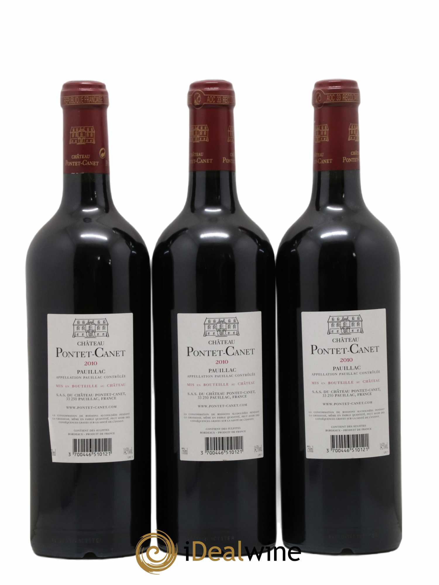 Château Pontet Canet 5ème Grand Cru Classé 2010 - Lotto di 6 bottiglie - 4
