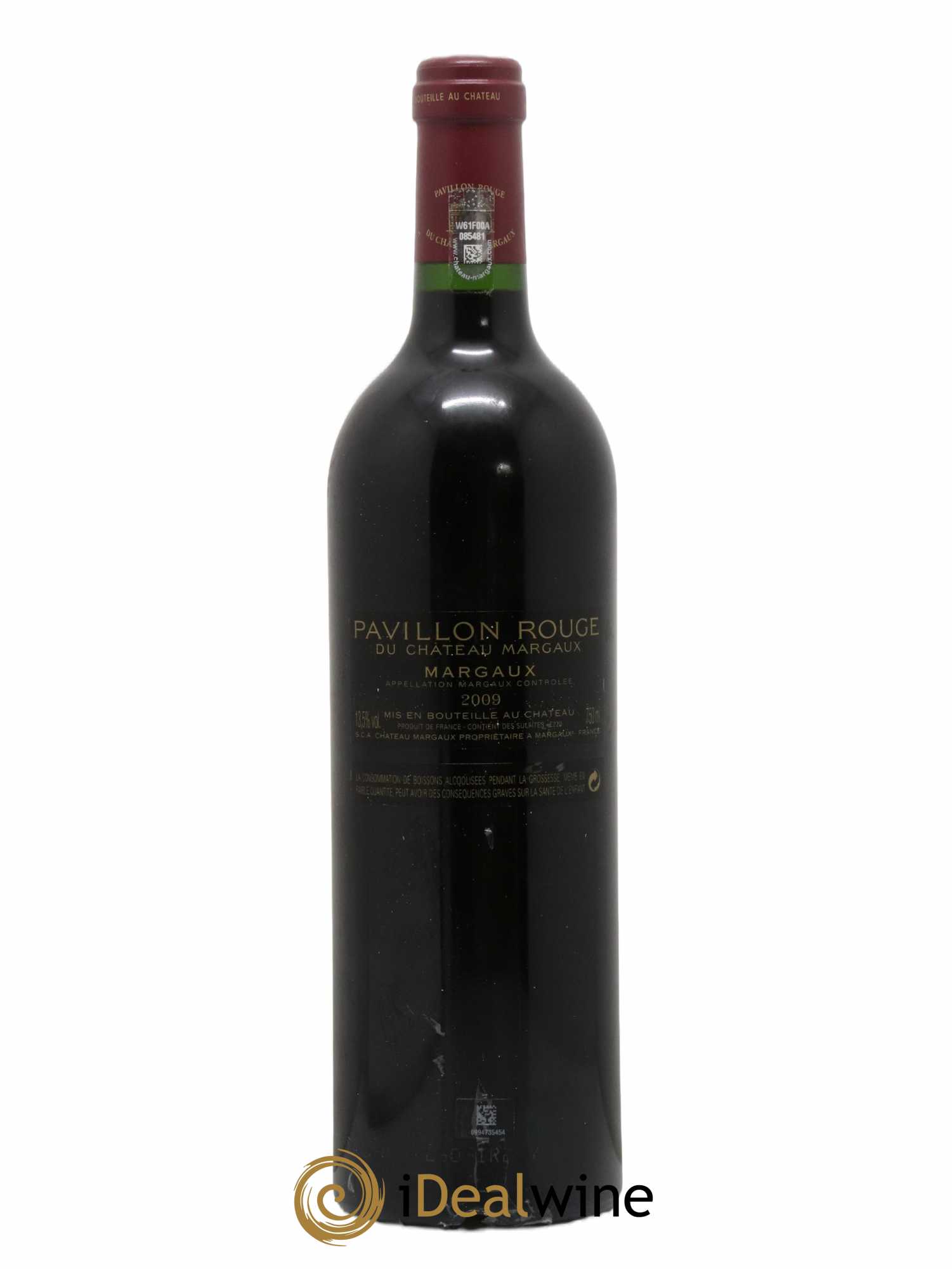 Pavillon Rouge du Château Margaux Second Vin 2009 - Lot de 1 bouteille - 1