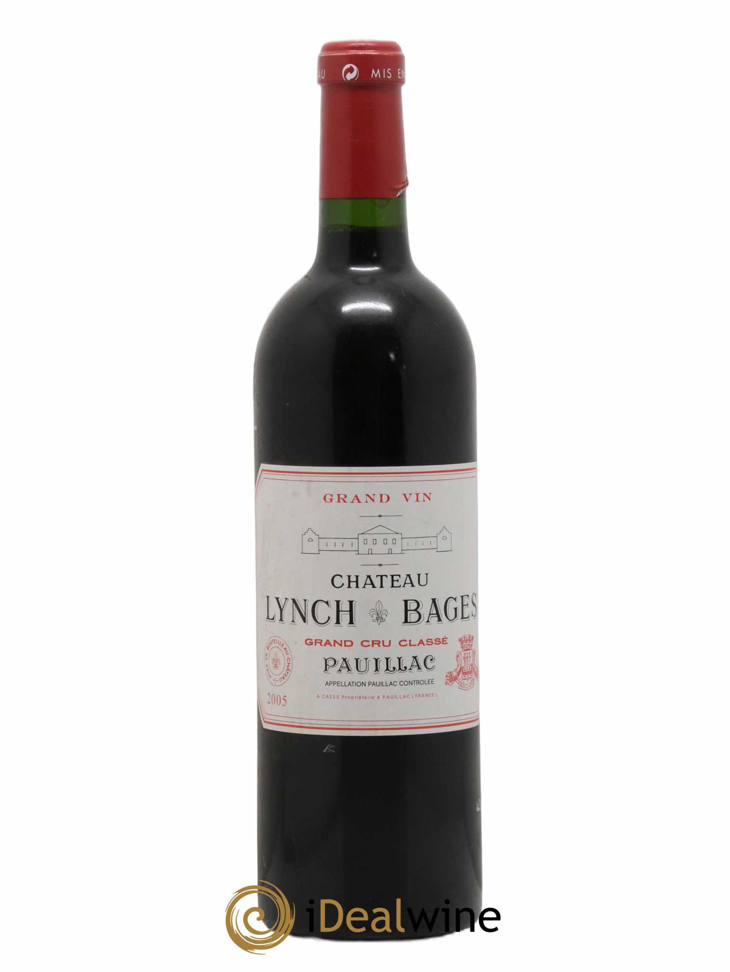Château Lynch Bages 5ème Grand Cru Classé 2005 - Lot de 1 bouteille - 0