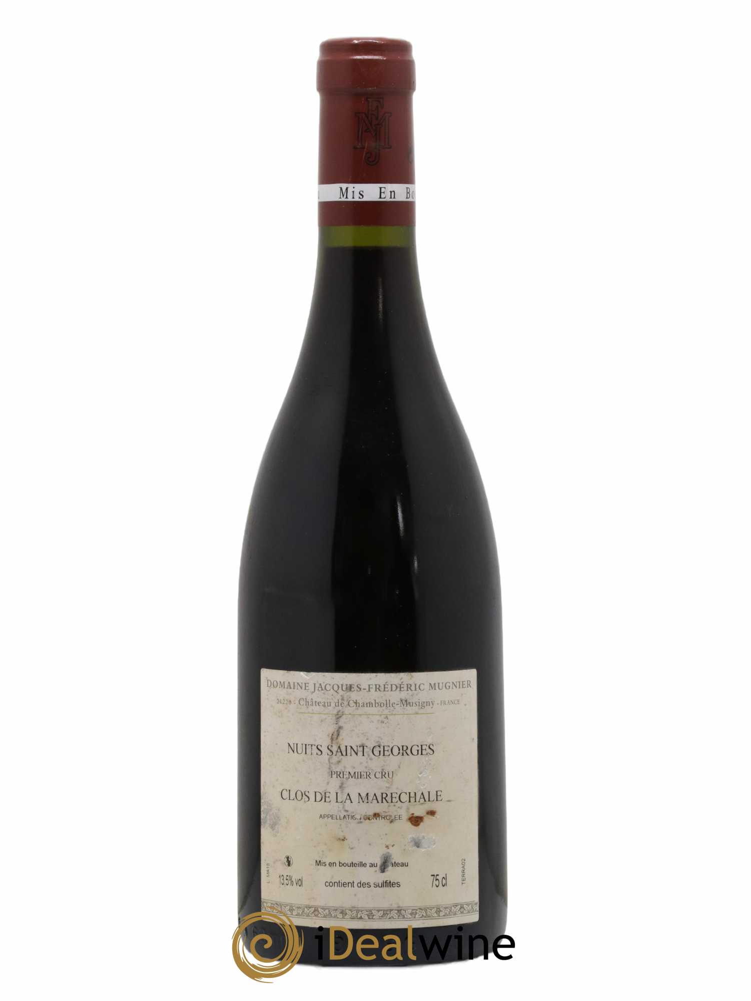 Nuits-Saint-Georges 1er Cru Clos de La Maréchale Jacques-Frédéric Mugnier 2015 - Lot of 1 bottle - 1