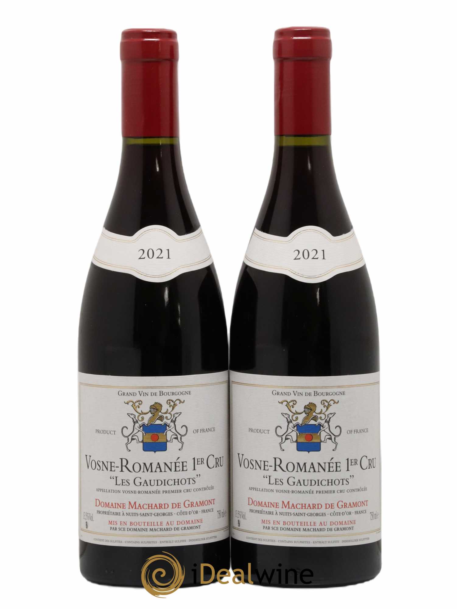 Vosne-Romanée 1er Cru Les Gaudichots Machard de Gramont 2021 - Lot de 2 bouteilles - 0