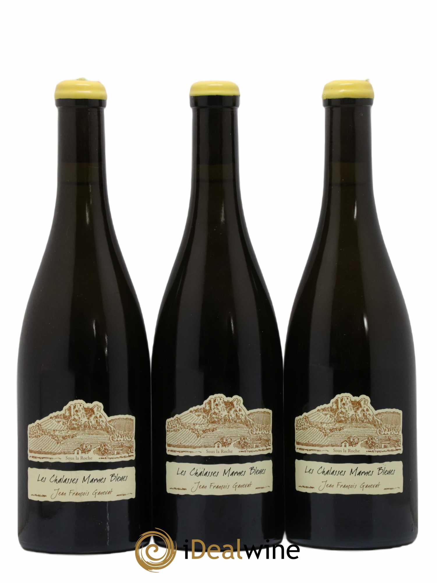 Côtes du Jura Les Chalasses Marnes Bleues Jean-François Ganevat (Domaine) 2016 - Lot of 3 bottles - 0
