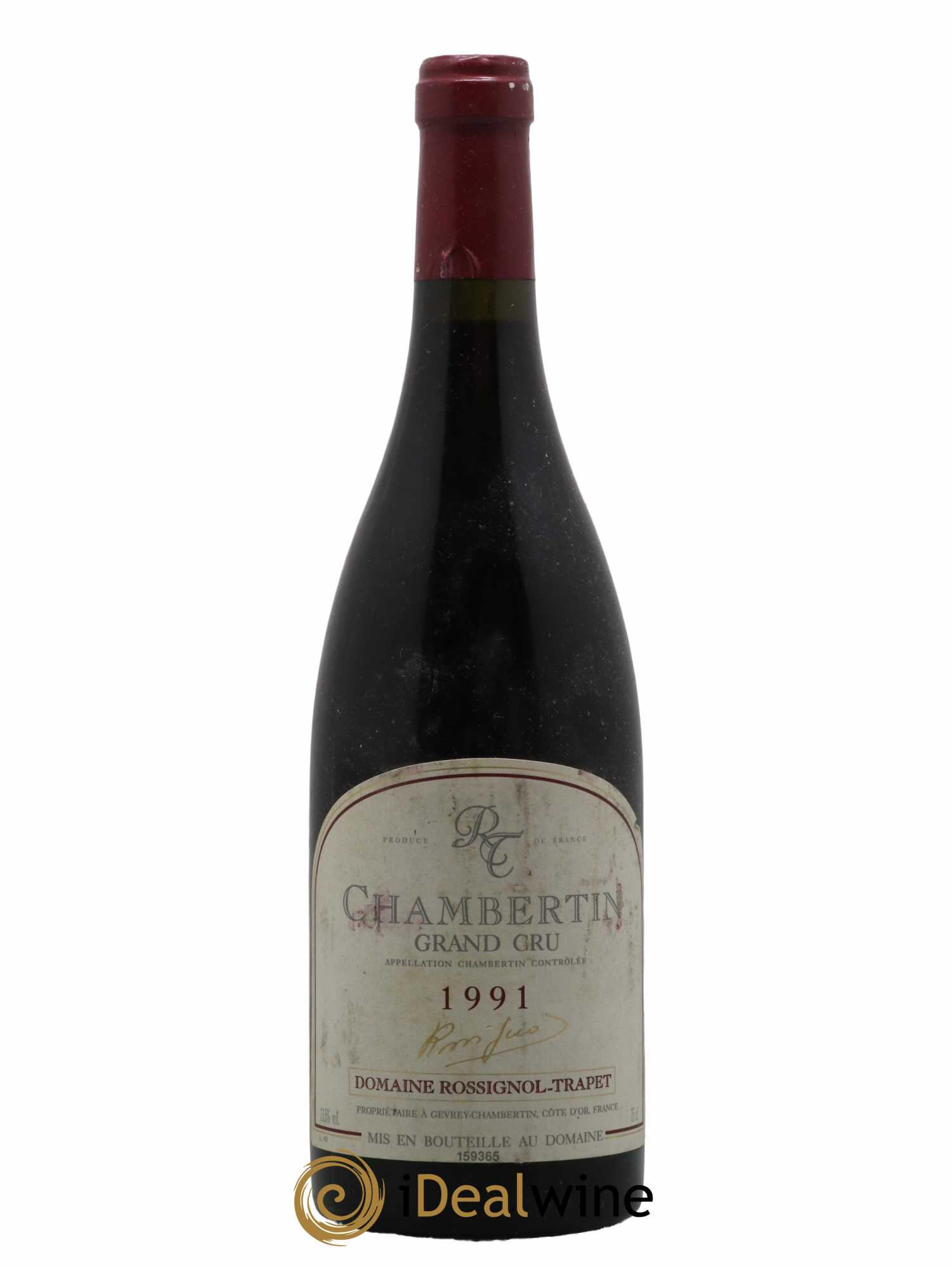 Chambertin Grand Cru Rossignol-Trapet (Domaine) 1991 - Lot de 1 bouteille - 0
