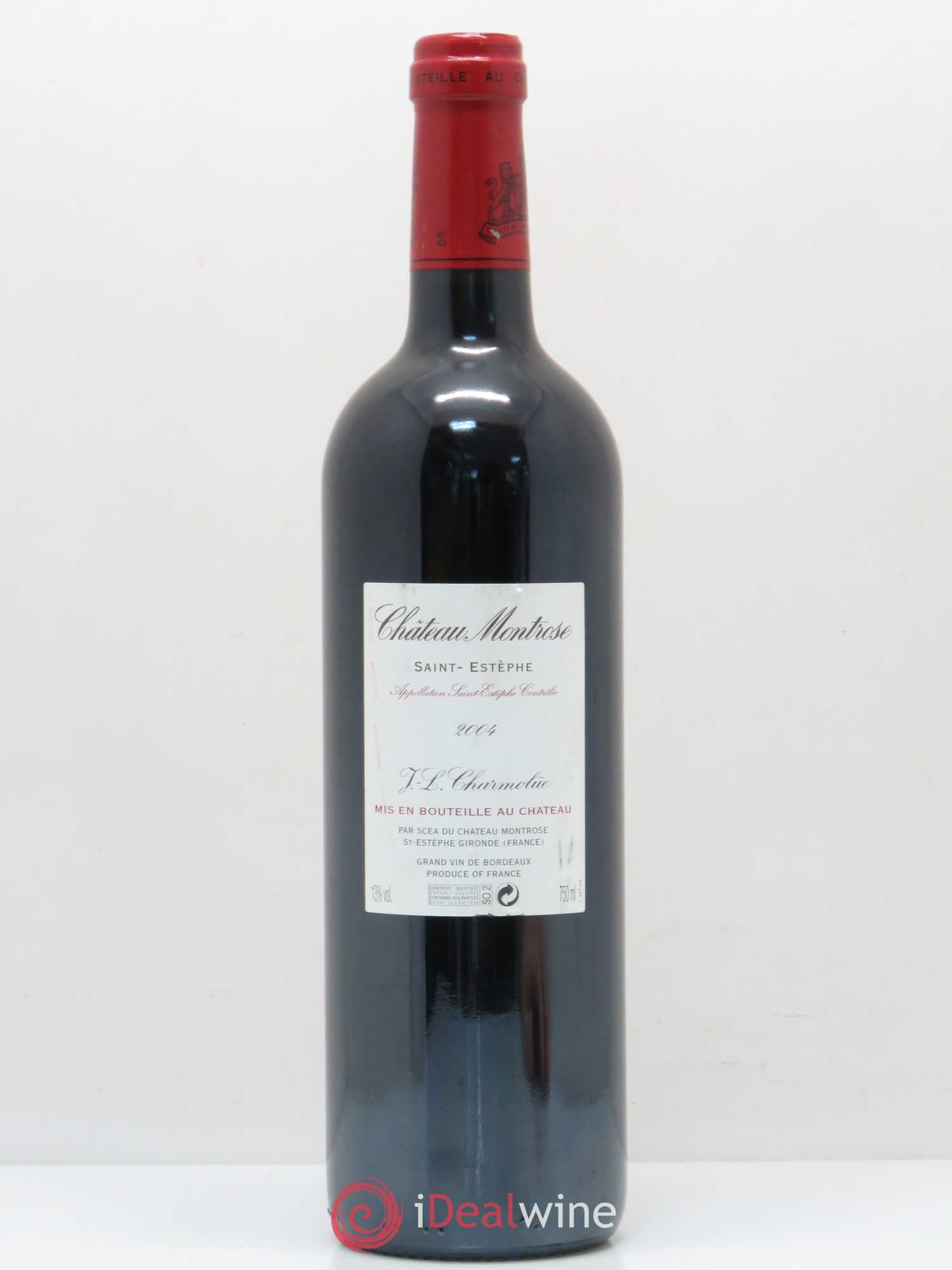 Château Montrose 2ème Grand Cru Classé 2004 - Lot de 1 bouteille - 1