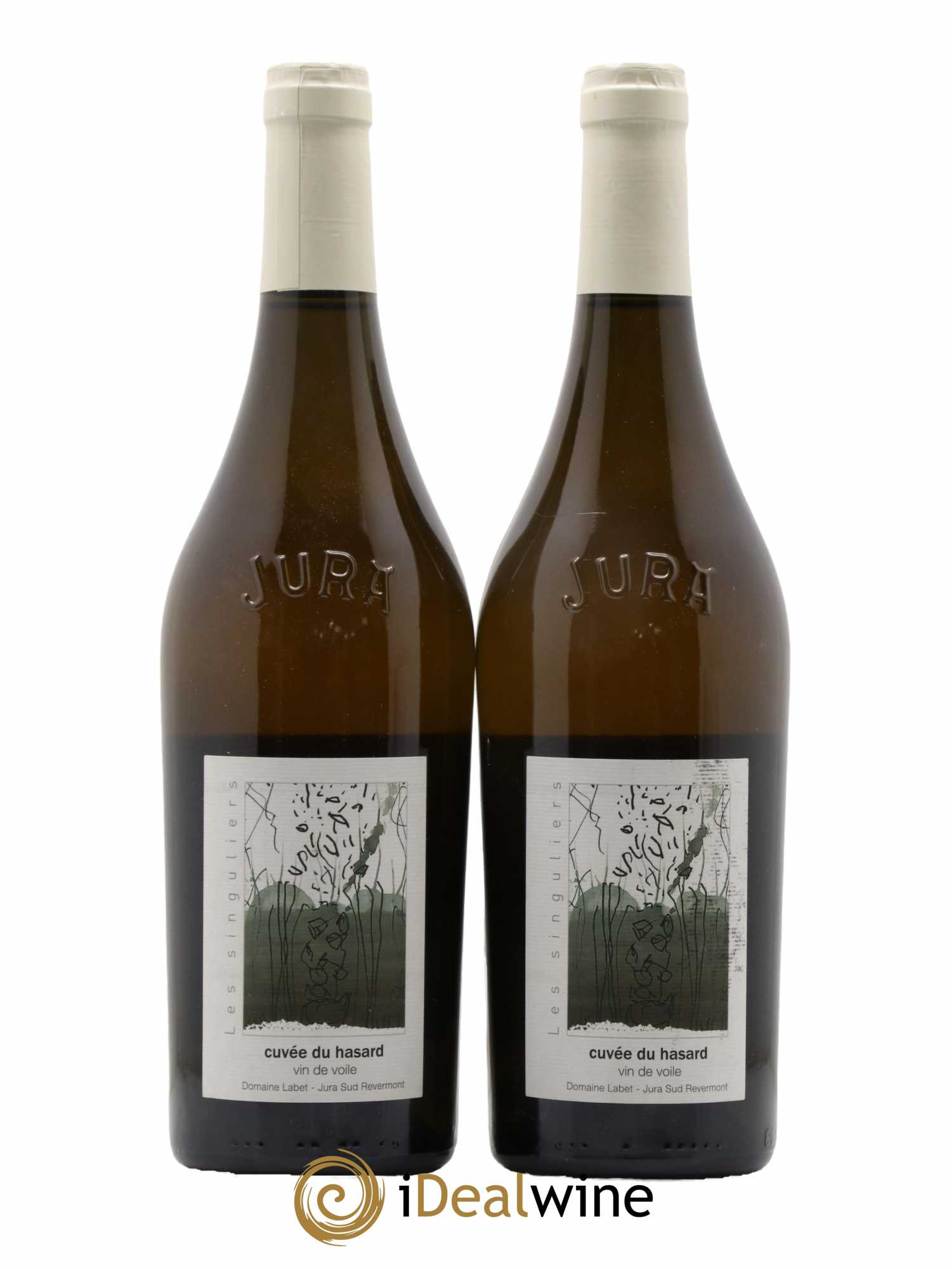 Côtes du Jura Vin de voile Chardonnay du Hasard Romain - Julien  - Charline Labet Cuvée N°3 2015 - Posten von 2 Flaschen - 0