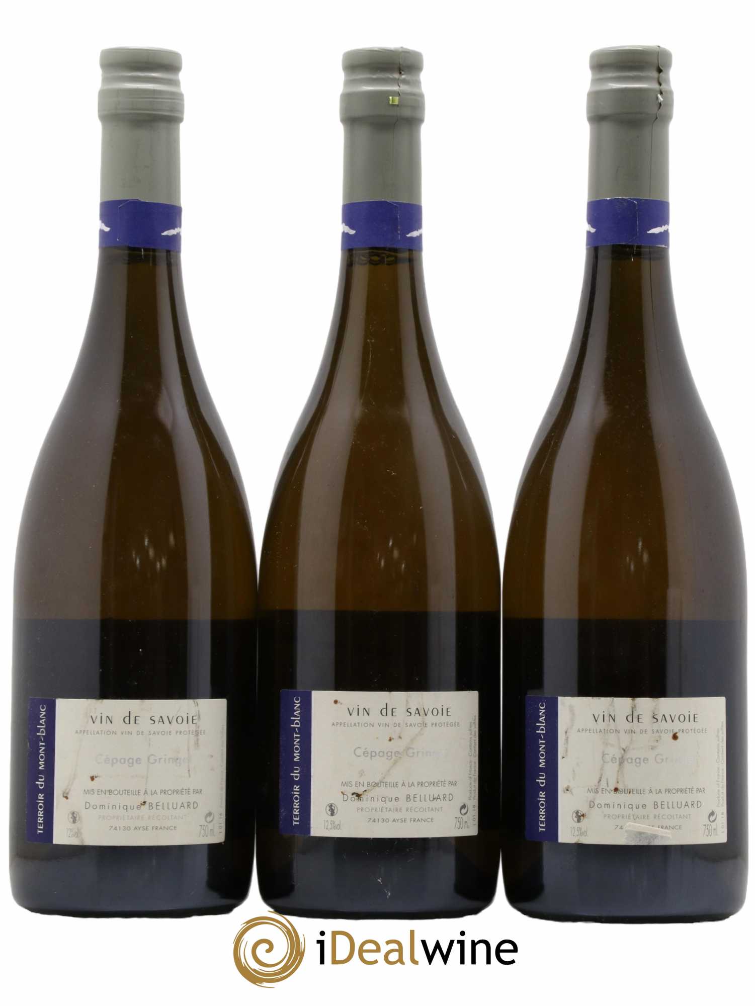 Vin de Savoie Les Alpes Domaine Belluard 2018 - Lot de 3 bouteilles - 1