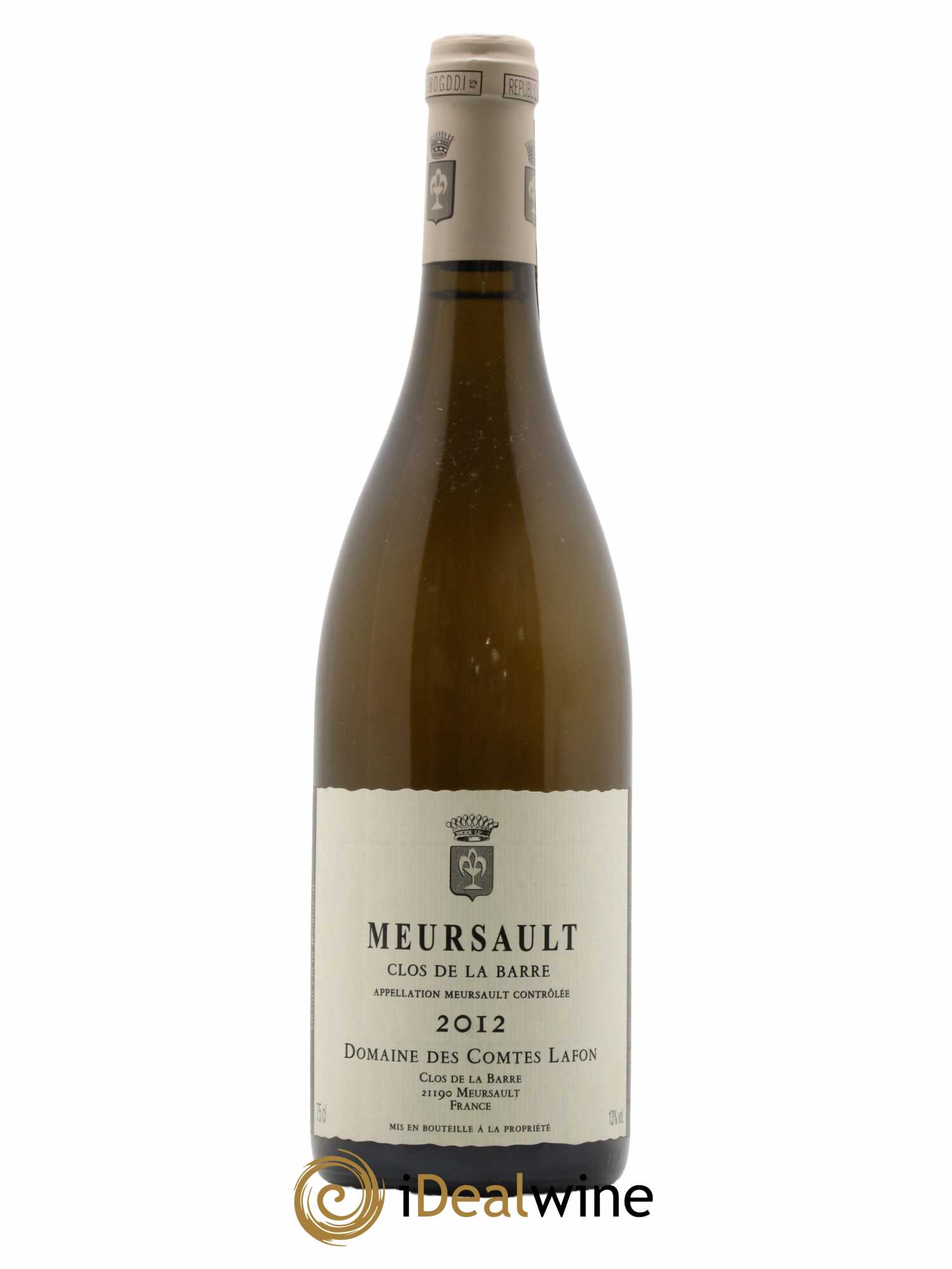 Meursault Clos de la Barre Comtes Lafon (Domaine des) 2012 - Posten von 1 Flasche - 0