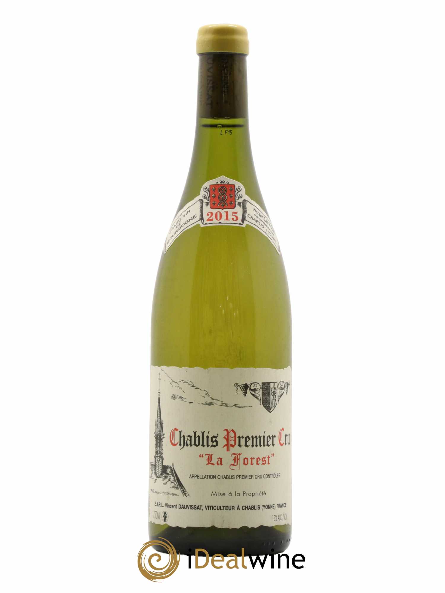 Chablis 1er Cru La Forest Vincent Dauvissat (Domaine) 2015 - Lotto di 1 bottiglia - 0
