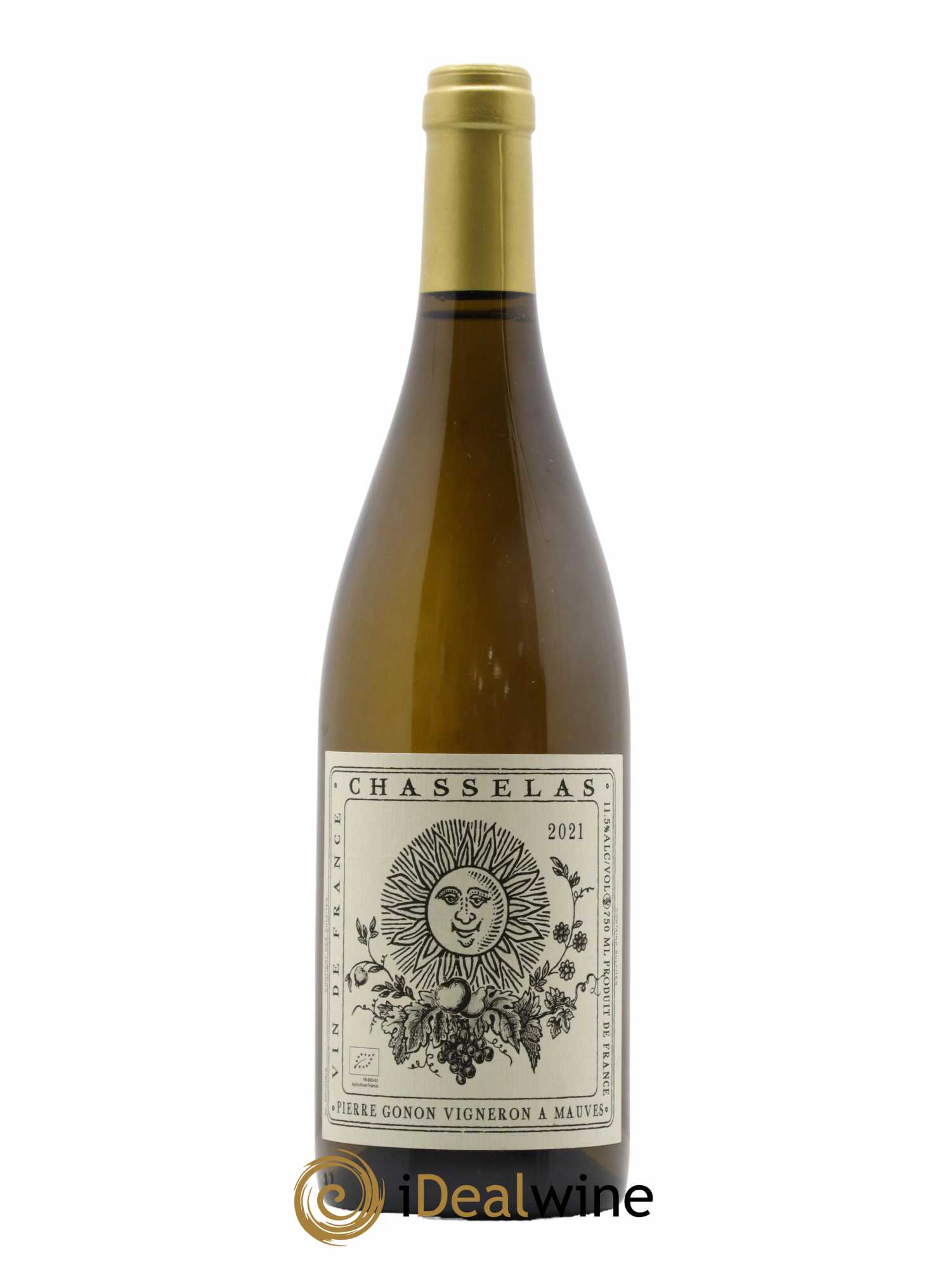 Vin de France Chasselas Gonon (Domaine) 2021 - Lot de 1 bouteille - 0