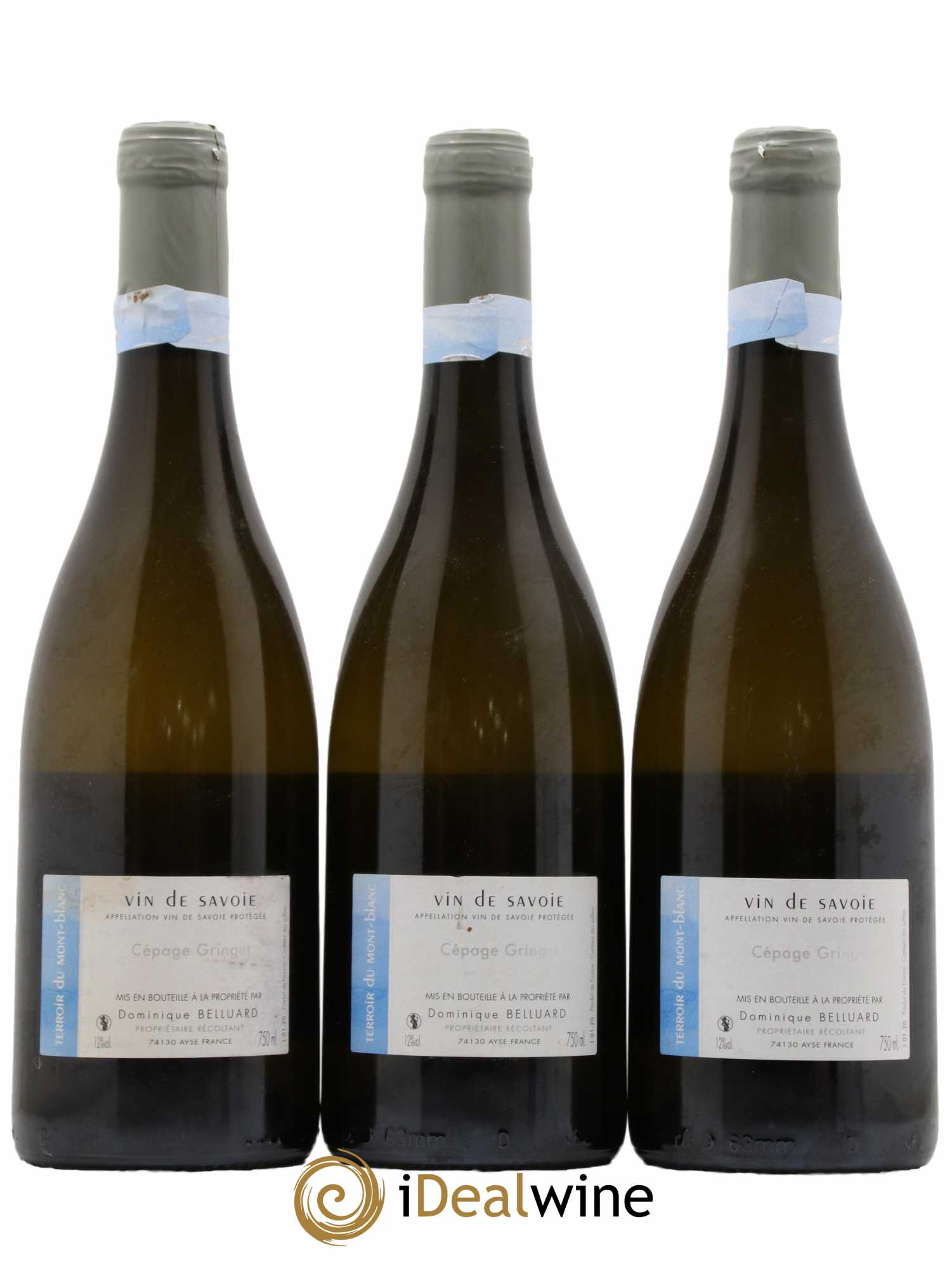 Vin de Savoie Eponyme Domaine Belluard  2020 - Lot de 3 bouteilles - 1