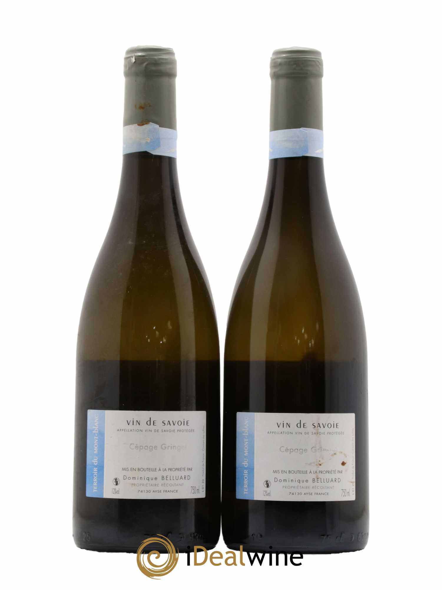 Vin de Savoie Eponyme Domaine Belluard  2020 - Lot de 2 bouteilles - 1