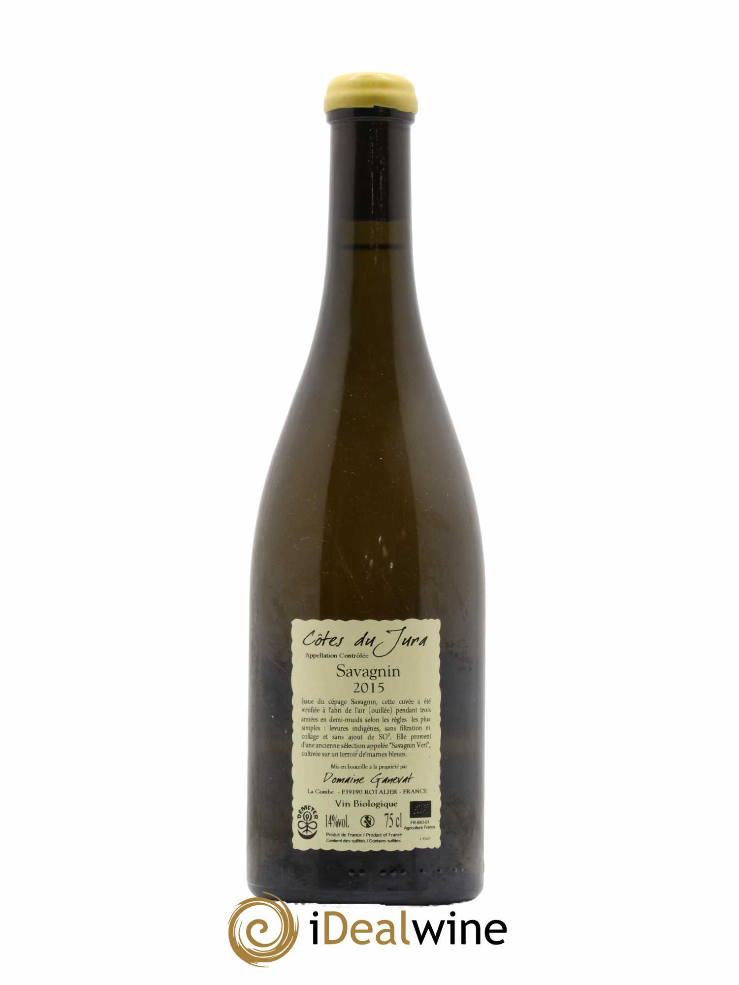 Côtes du Jura Les Chalasses Marnes Bleues Jean-François Ganevat (Domaine)  2015 - Posten von 1 Flasche - 1