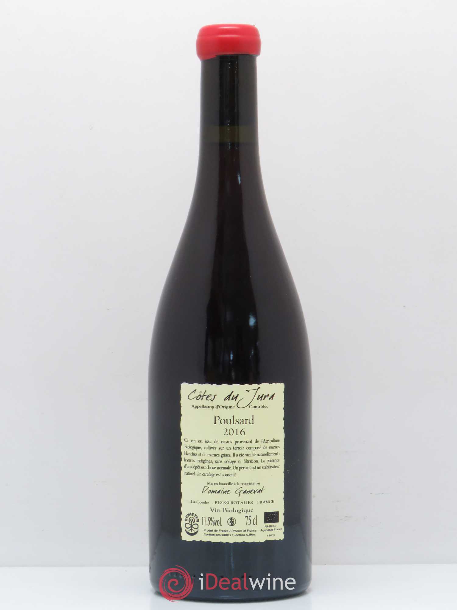 Côtes du Jura Cuvée de l'Enfant Terrible Jean-François Ganevat (Domaine) 2016 - Lot de 1 bouteille - 1