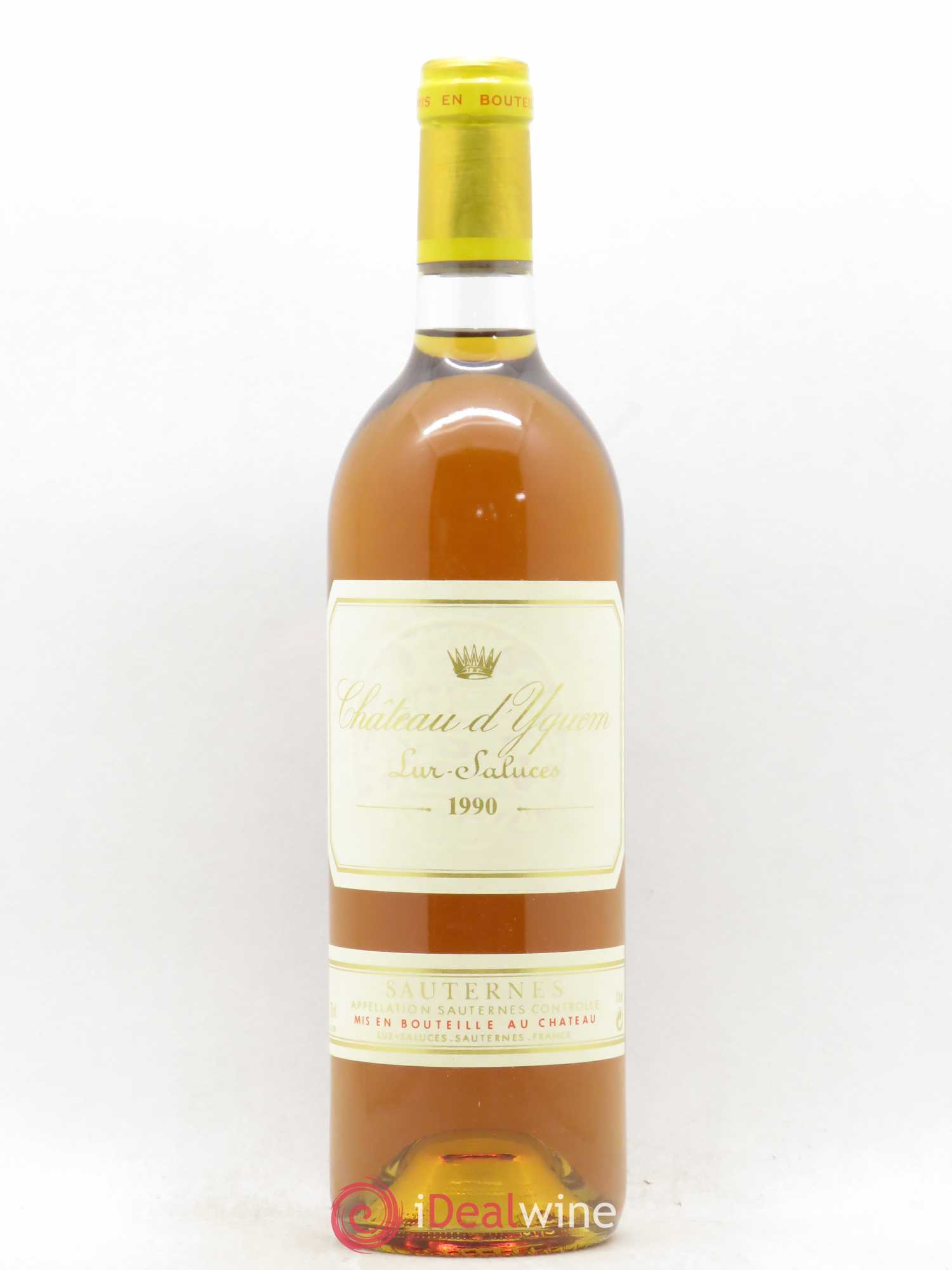 Château d' Yquem 1er Cru Classé Supérieur 1990 - Lot de 1 bouteille - 0