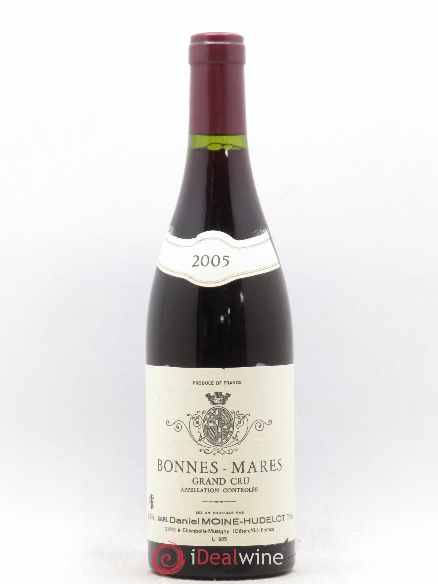 Bonnes-Mares Grand Cru Domaine Moine-Hudelot 2005 - Posten von 1 Flasche - 0