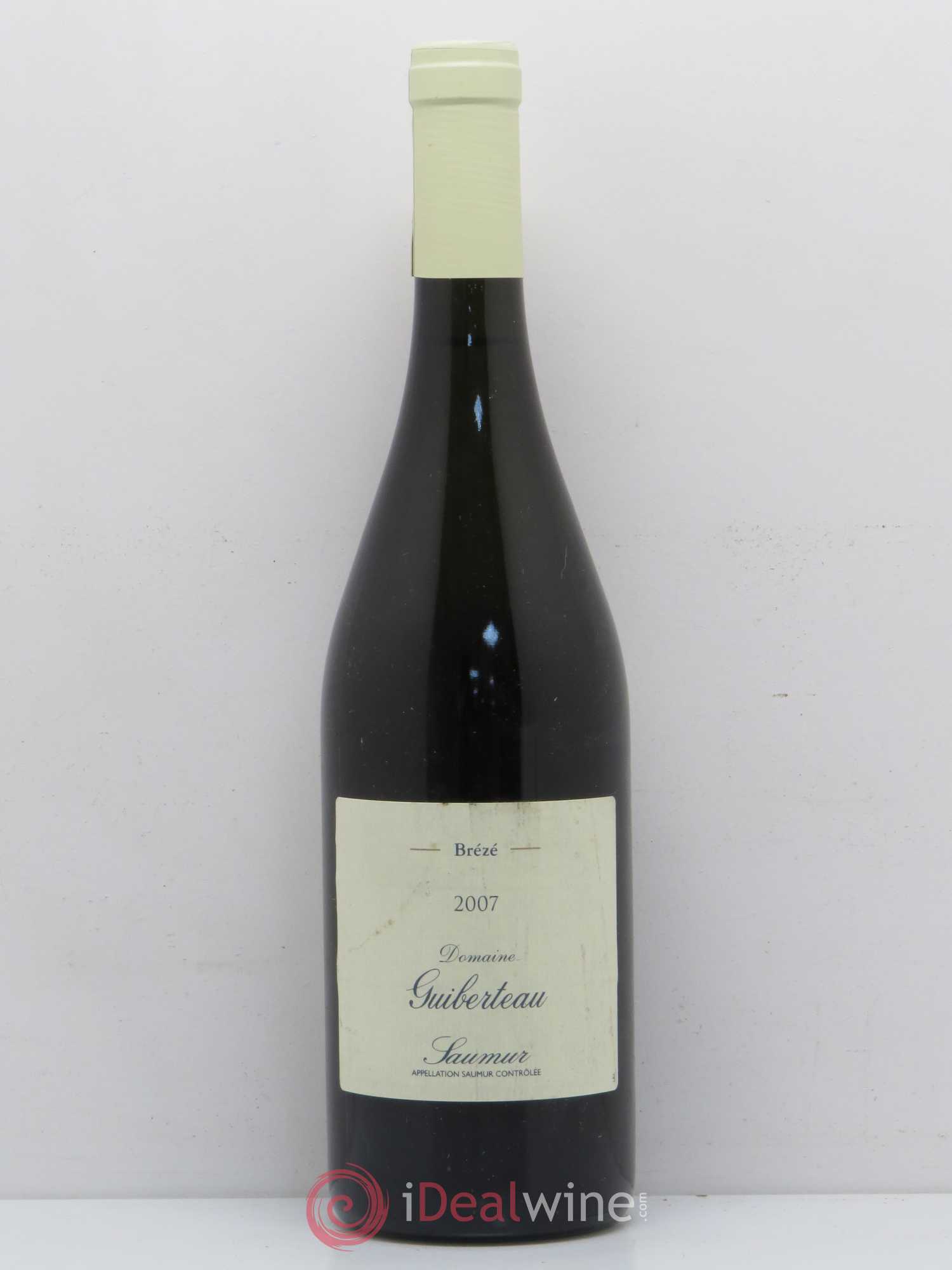 Saumur Brézé Domaine Guiberteau 2007 - Lot de 1 bouteille - 0