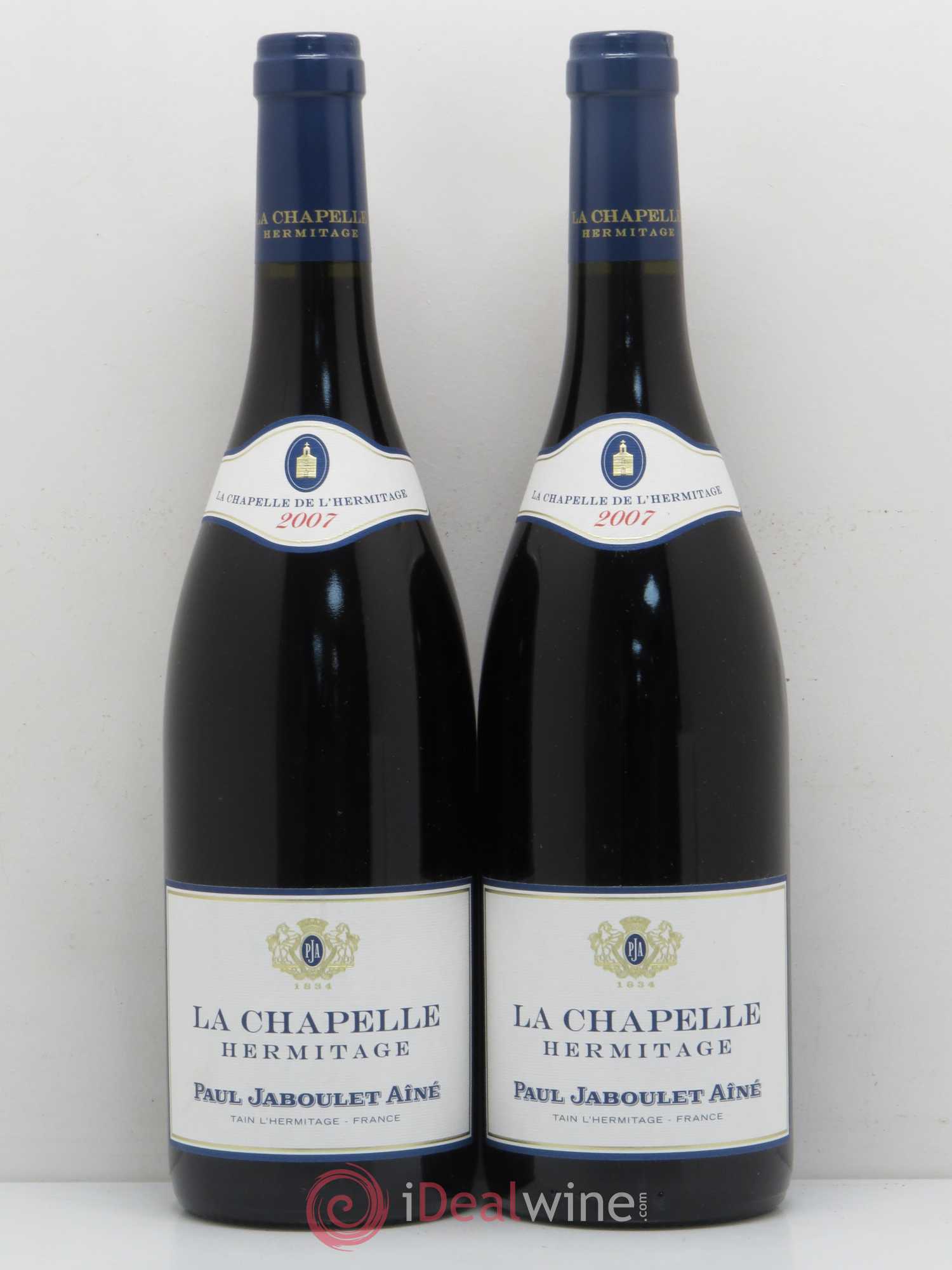 Hermitage La Chapelle Paul Jaboulet Ainé 2007 - Lot de 2 bouteilles - 0