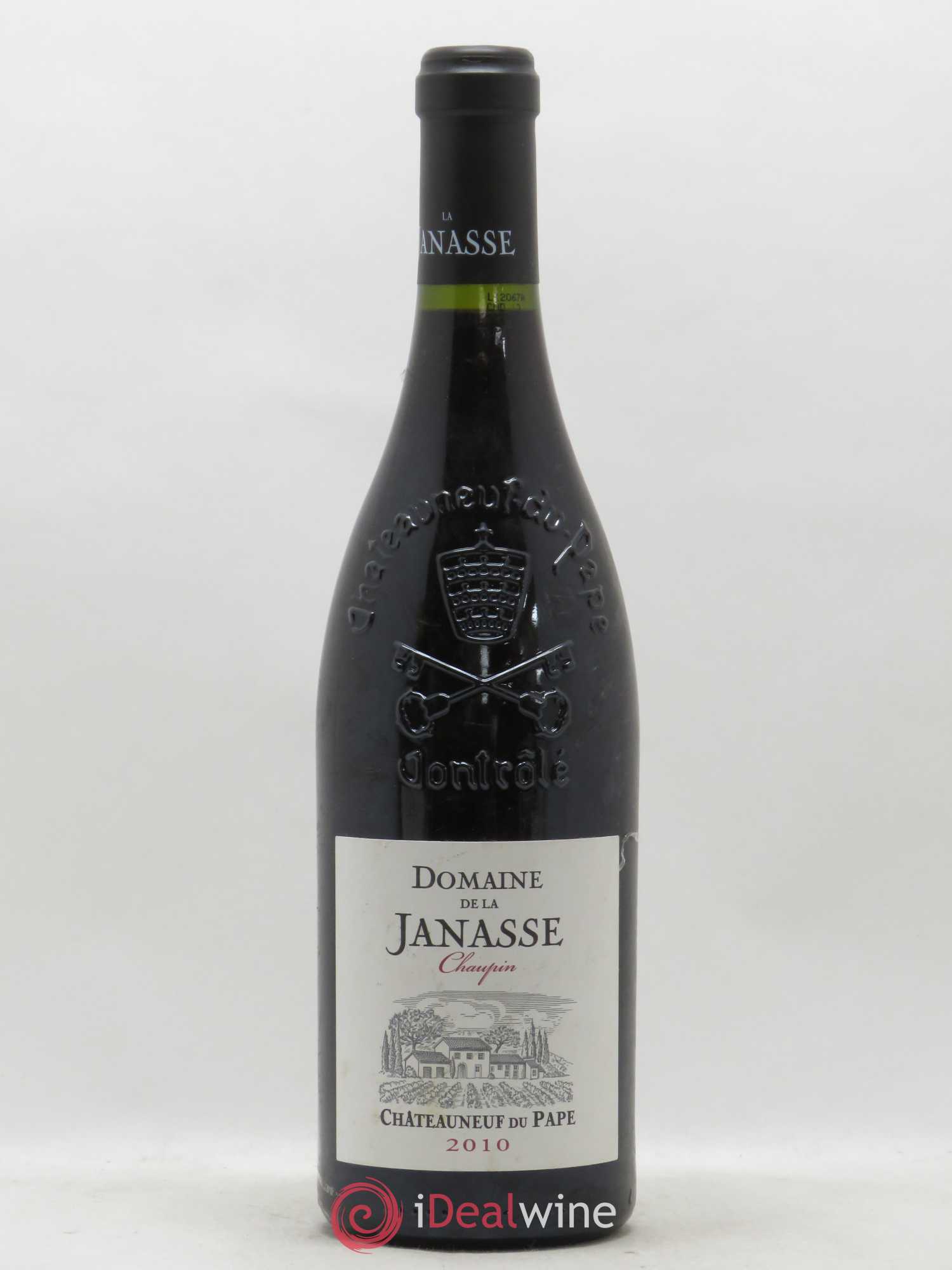 Châteauneuf-du-Pape Cuvée Chaupin La Janasse (Domaine de) 2010 - Lot de 1 bouteille - 0