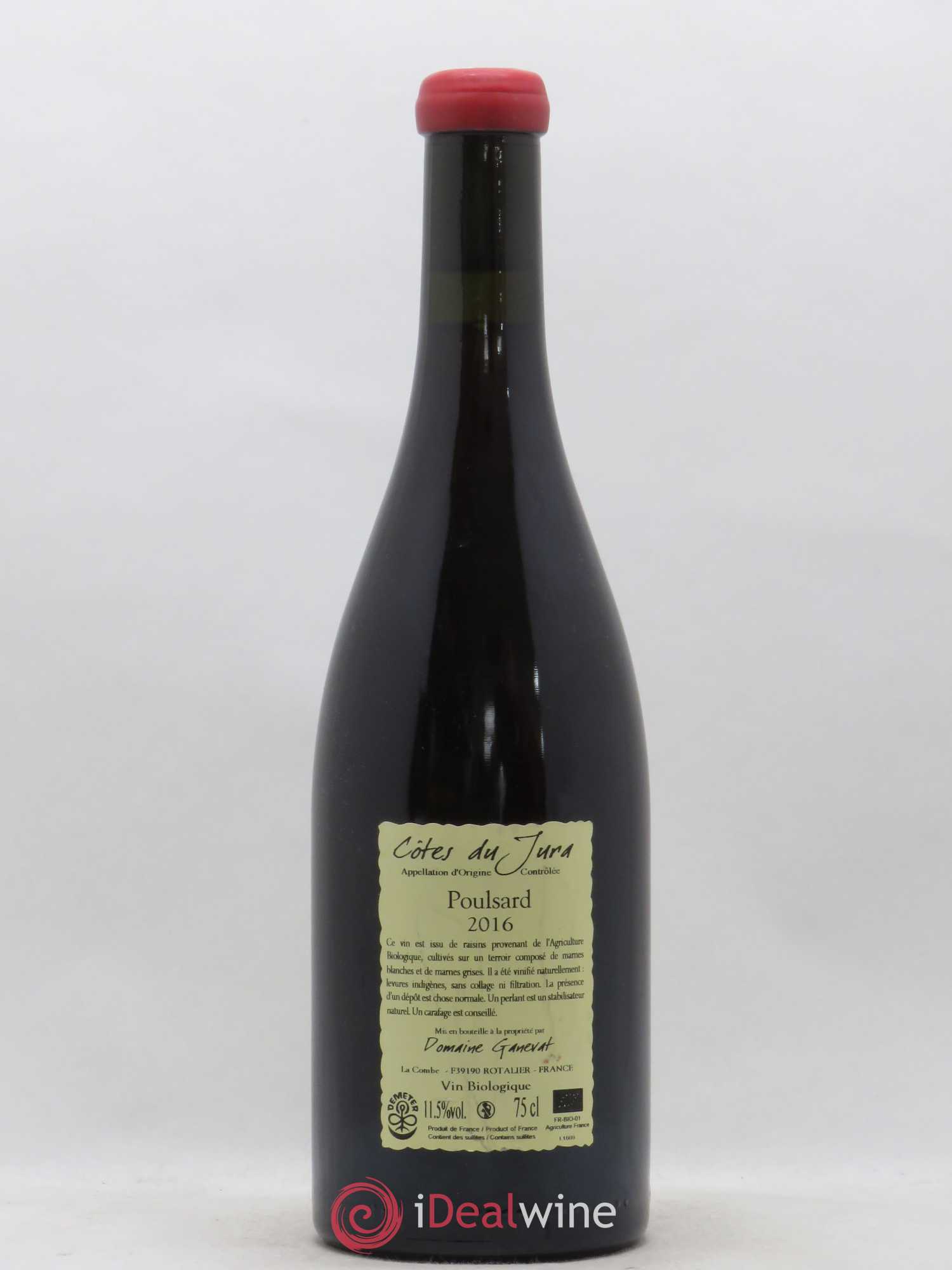 Côtes du Jura Cuvée de l'Enfant Terrible Jean-François Ganevat (Domaine) 2016 - Lot de 1 bouteille - 1