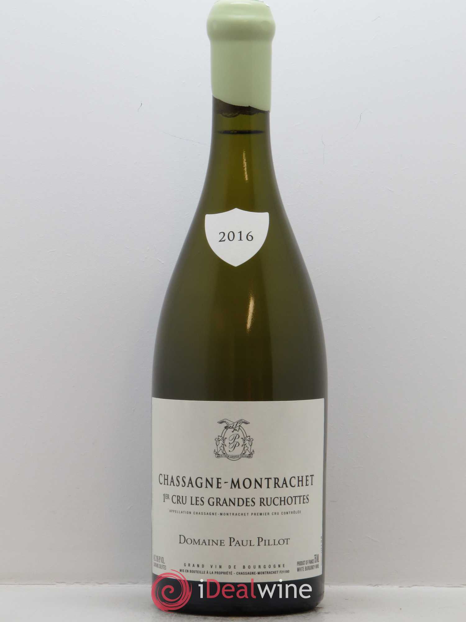 Chassagne-Montrachet 1er Cru Les Grandes Ruchottes Paul Pillot (Domaine) 2016 - Lot de 1 bouteille - 0