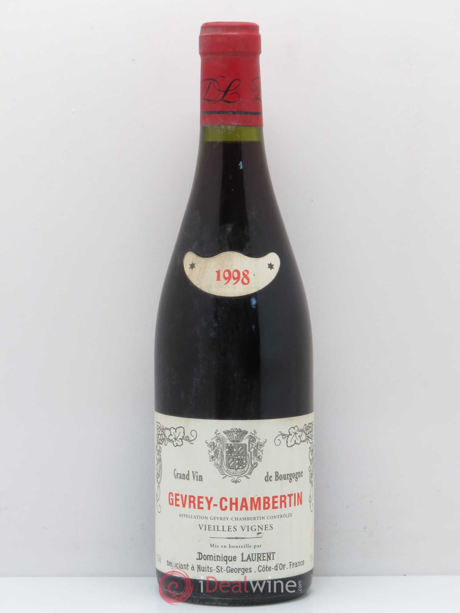 Gevrey-Chambertin Dominique Laurent 1998 - Lot de 1 bouteille - 0