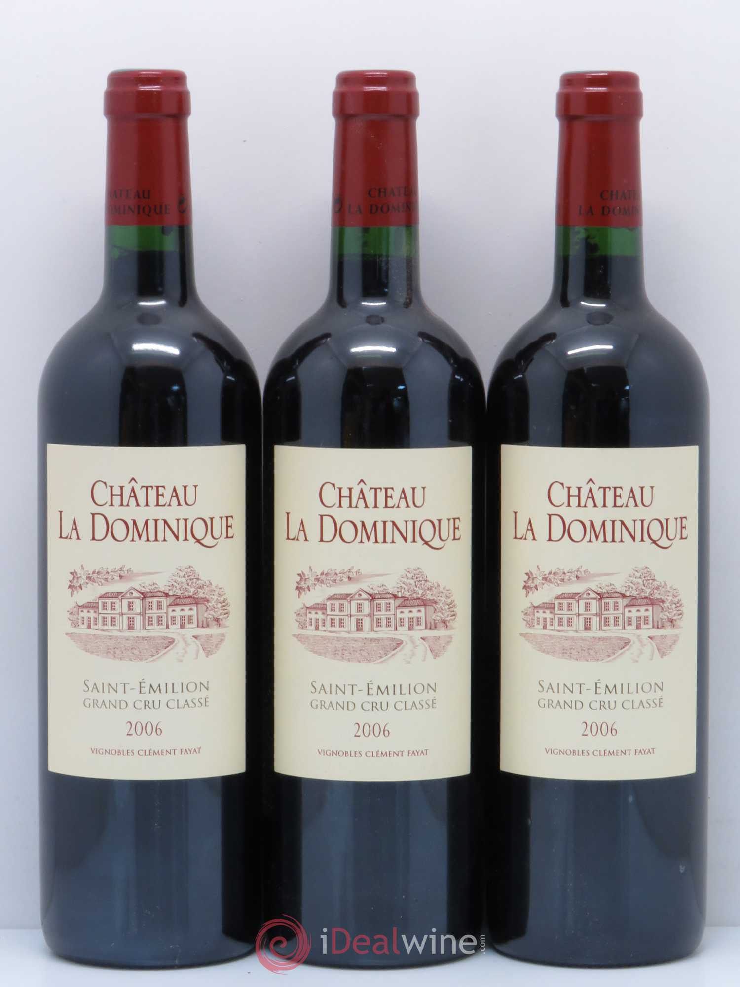 Château la Dominique Grand Cru Classé 2006 - Lot de 6 bouteilles - 2