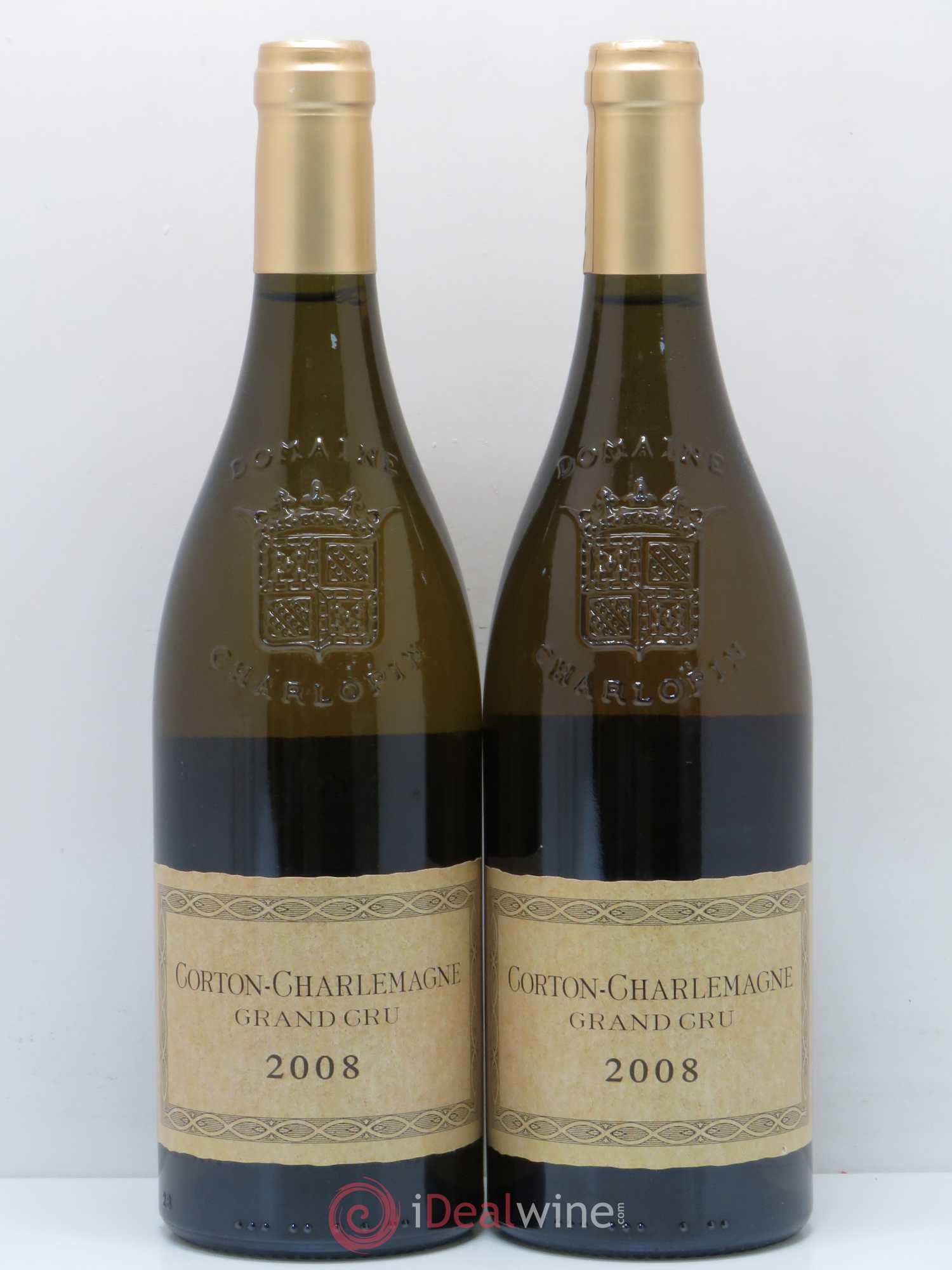 Corton-Charlemagne Grand Cru Charlopin 2008 - Lot de 2 bouteilles - 0
