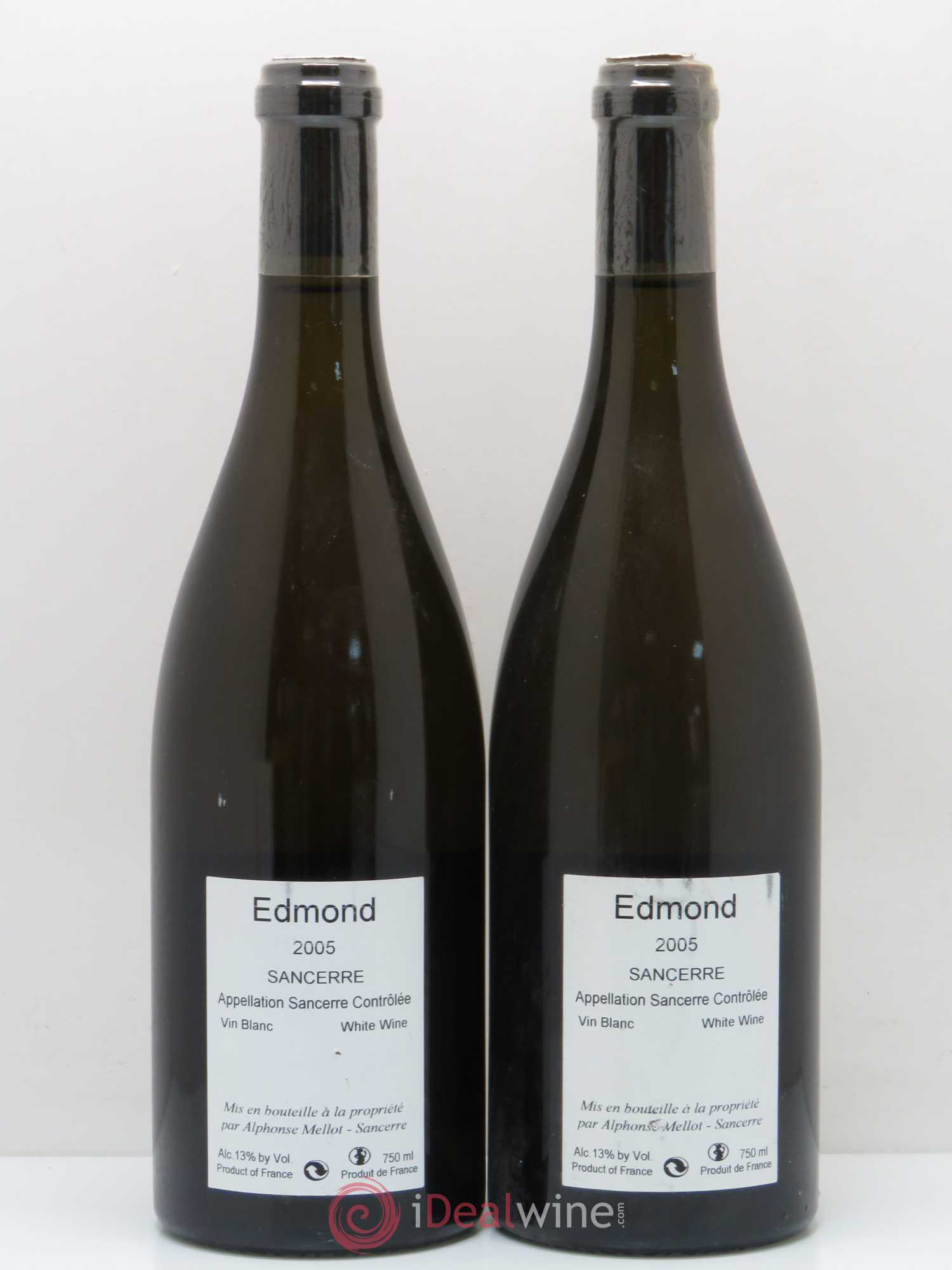 Sancerre Cuvée Edmond Alphonse Mellot 2005 - Lot de 2 bouteilles - 1