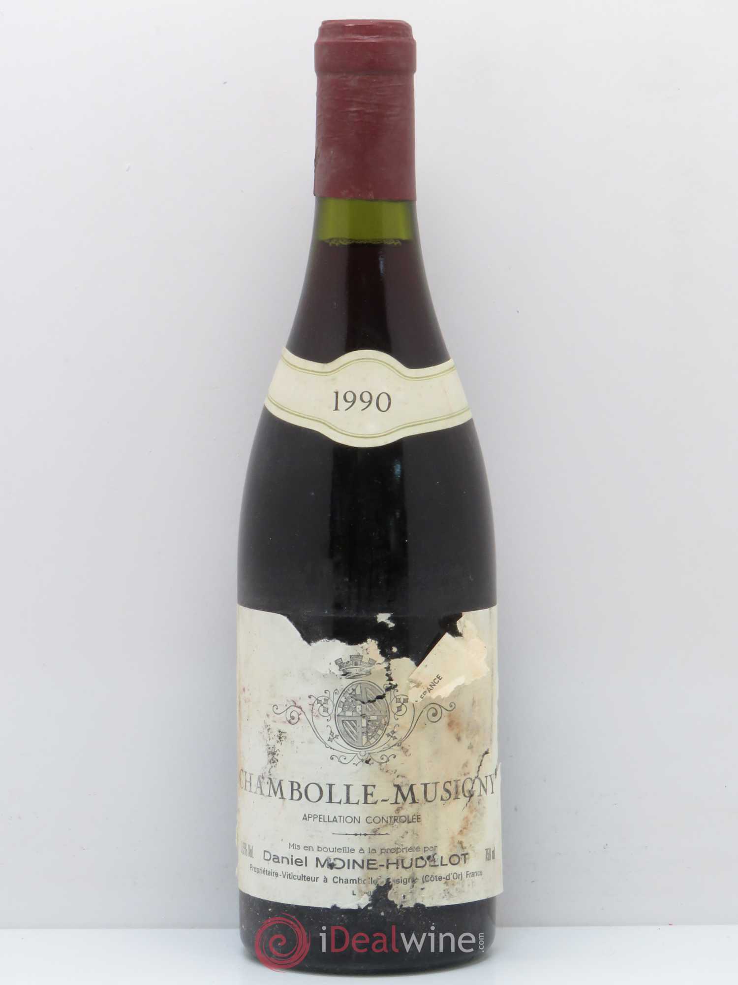 Chambolle-Musigny Daniel Moine Hudelot 1990 - Lot de 1 bouteille - 0