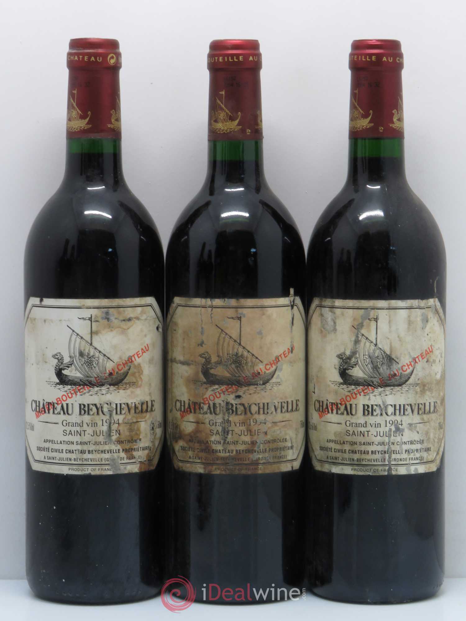 Château Beychevelle 4ème Grand Cru Classé 1994 - Lot de 6 bouteilles - 2