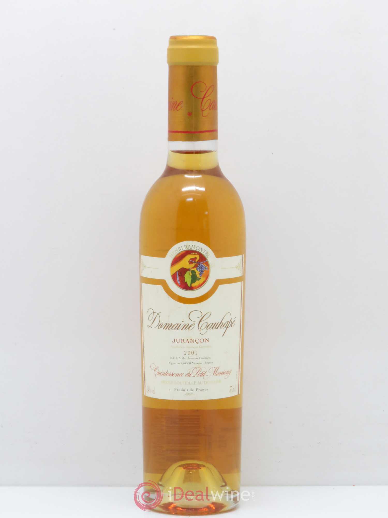Jurançon Quintessence du Petit Manseng Cauhapé 2001 - Posten von 1 Demi-Flasche - 0