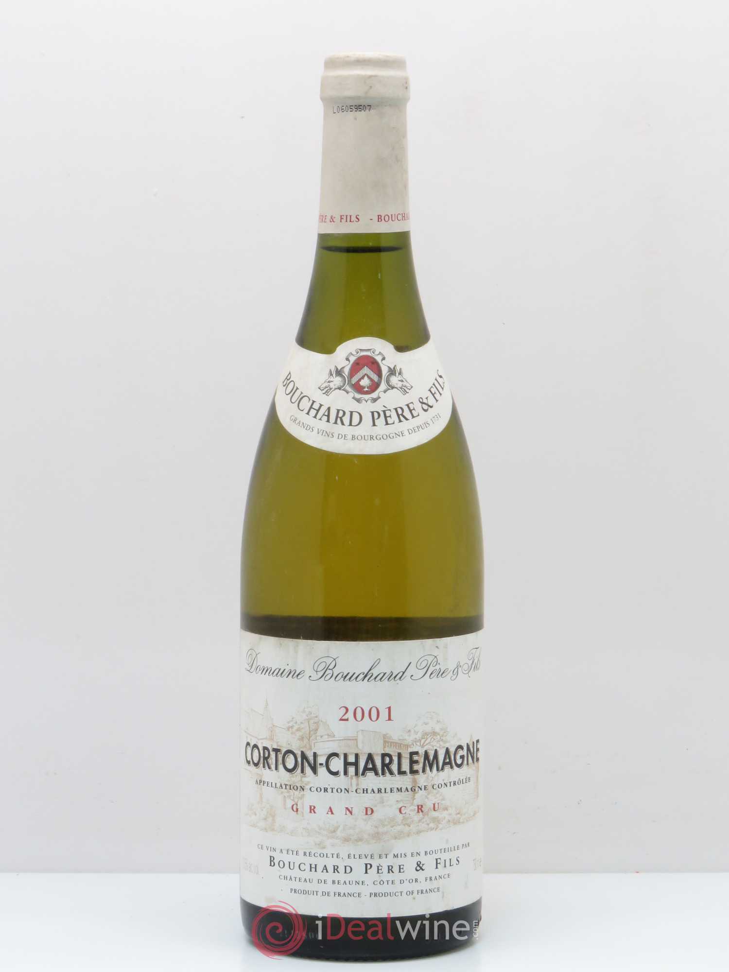 Corton-Charlemagne Grand Cru Bouchard Père & Fils 2001 - Lot de 1 bouteille - 0