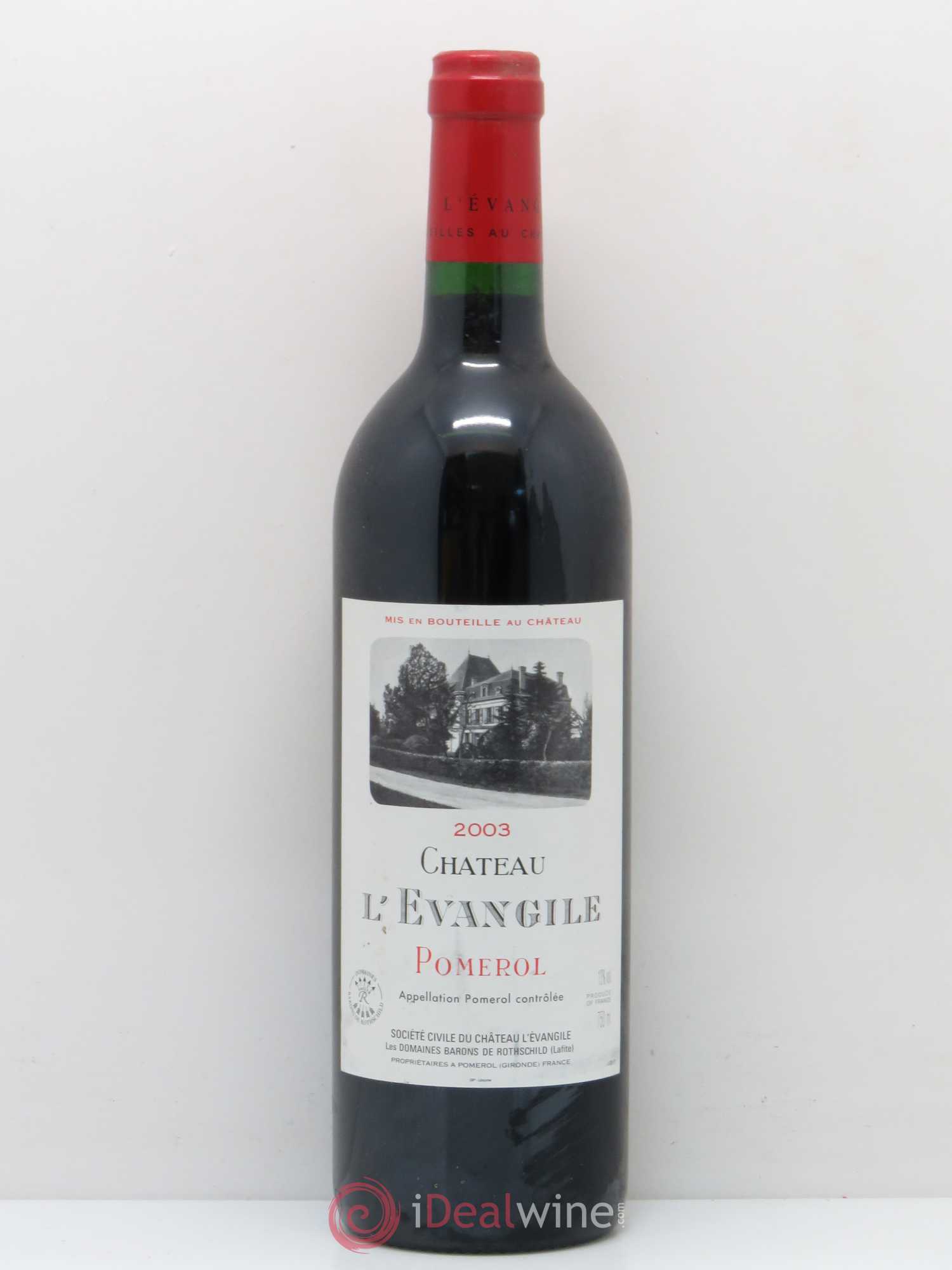 Château l' Évangile 2003 - Lot de 1 bouteille - 0