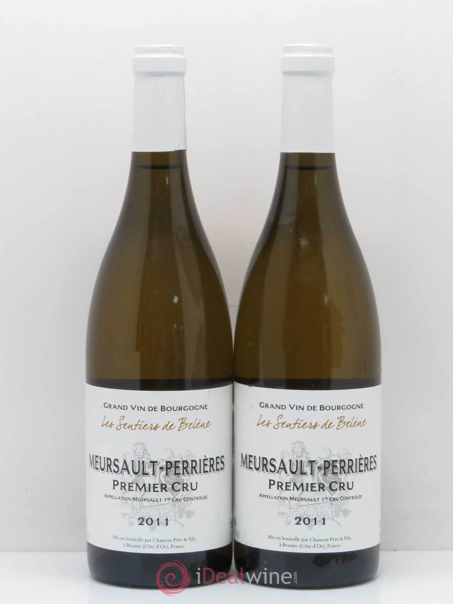 Meursault 1er Cru Perrières Les Sentiers de Belene Chanson Père & Fils 2011 - Posten von 2 Flaschen - 0