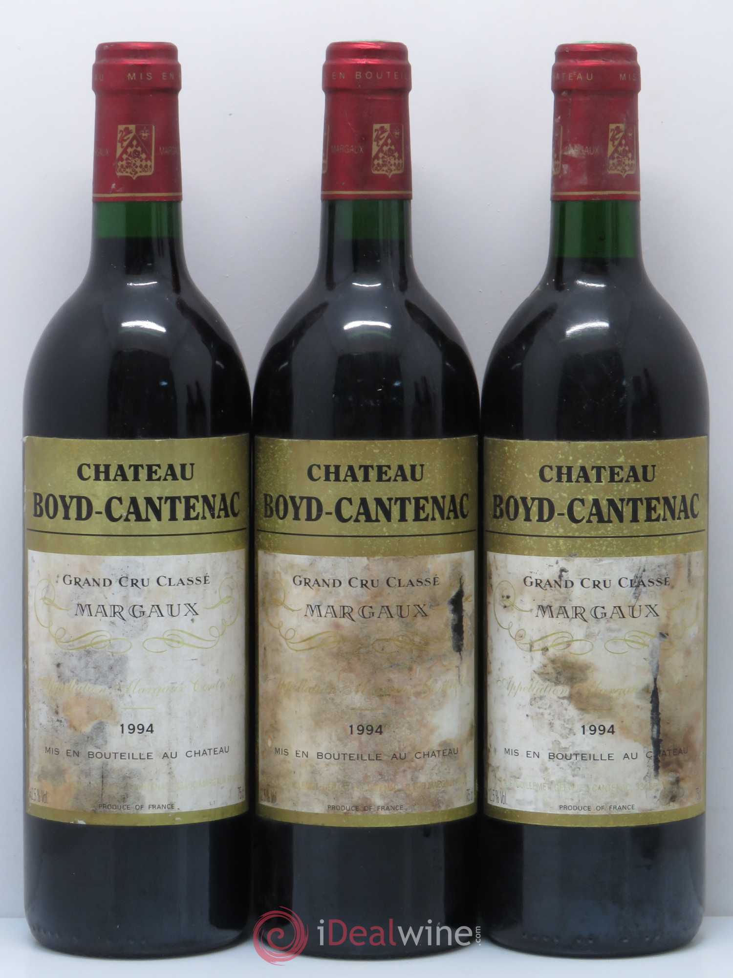 Château Boyd Cantenac 3ème Grand Cru Classé 1994 - Lotto di 5 bottiglie - 1