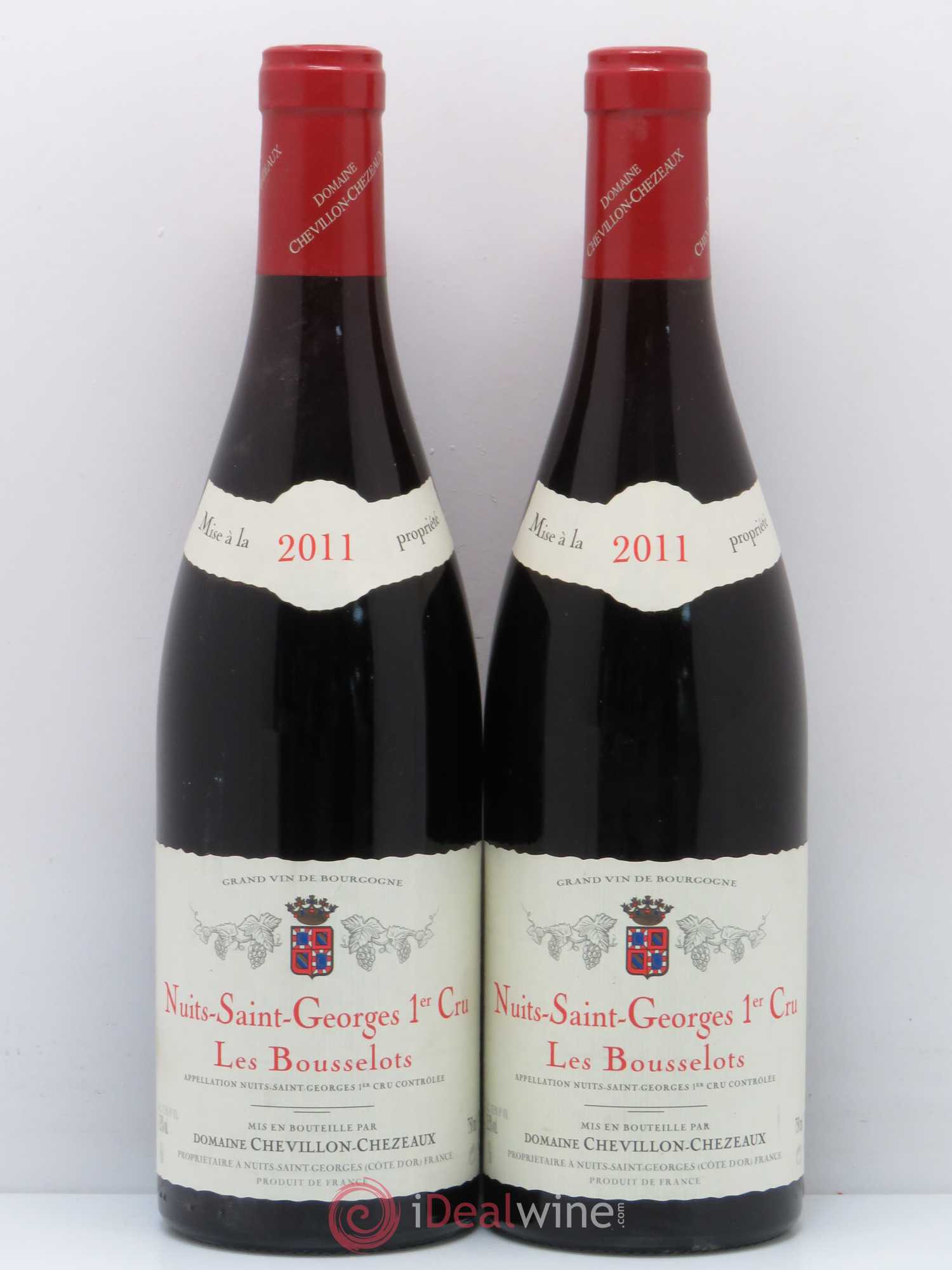 Nuits-Saint-Georges 1er Cru Chevillon-Chezeaux 2011 - Lot de 2 bouteilles - 0