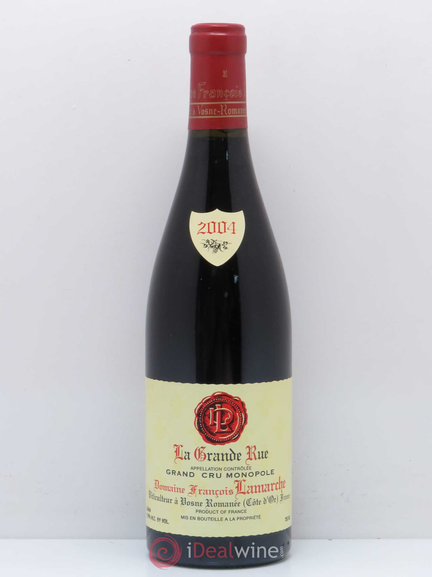 La Grande Rue Grand Cru Lamarche (Domaine) 2004 - Lot de 1 bouteille - 0