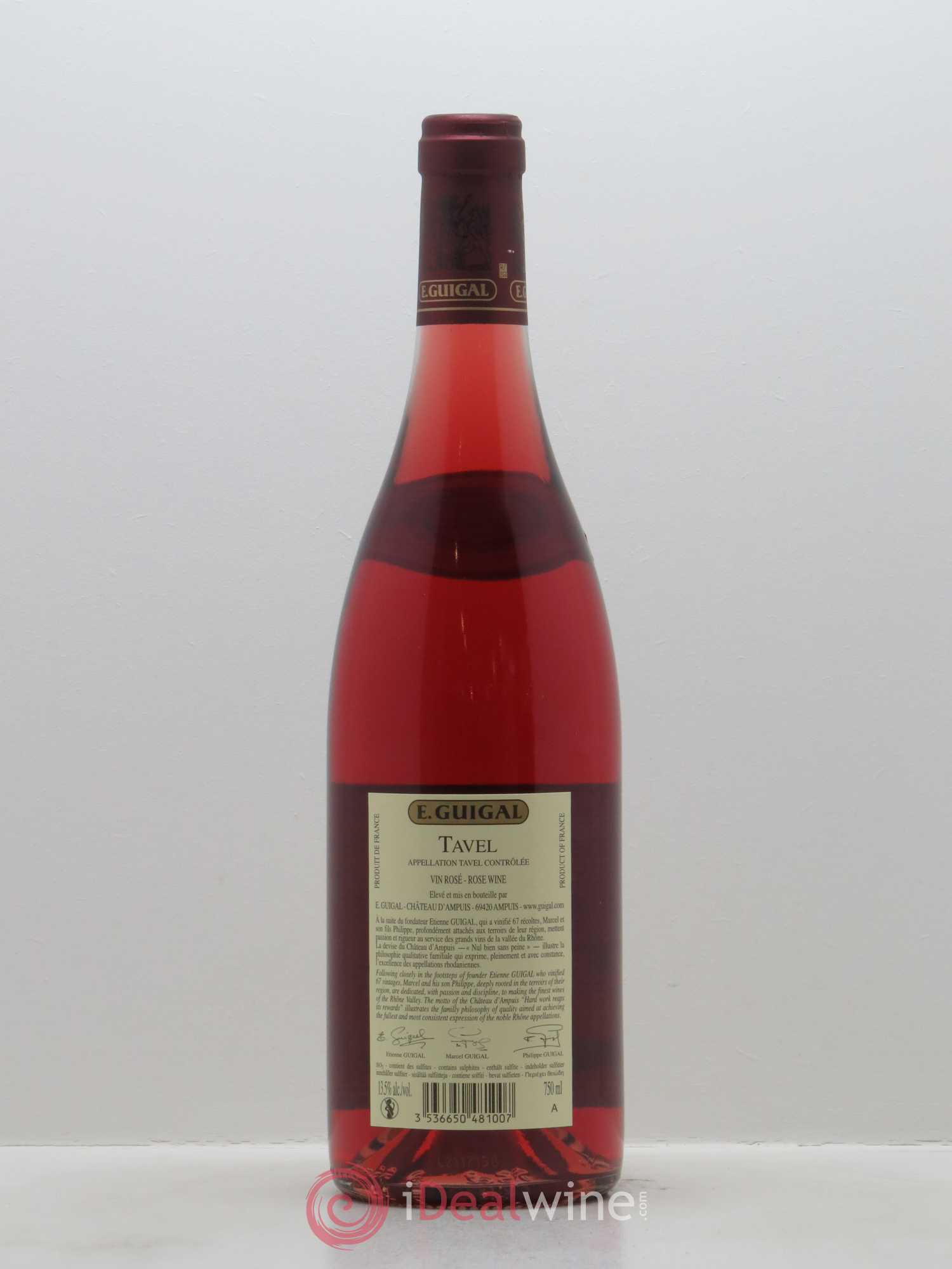 Tavel Guigal 2016 - Lot de 1 bouteille - 1