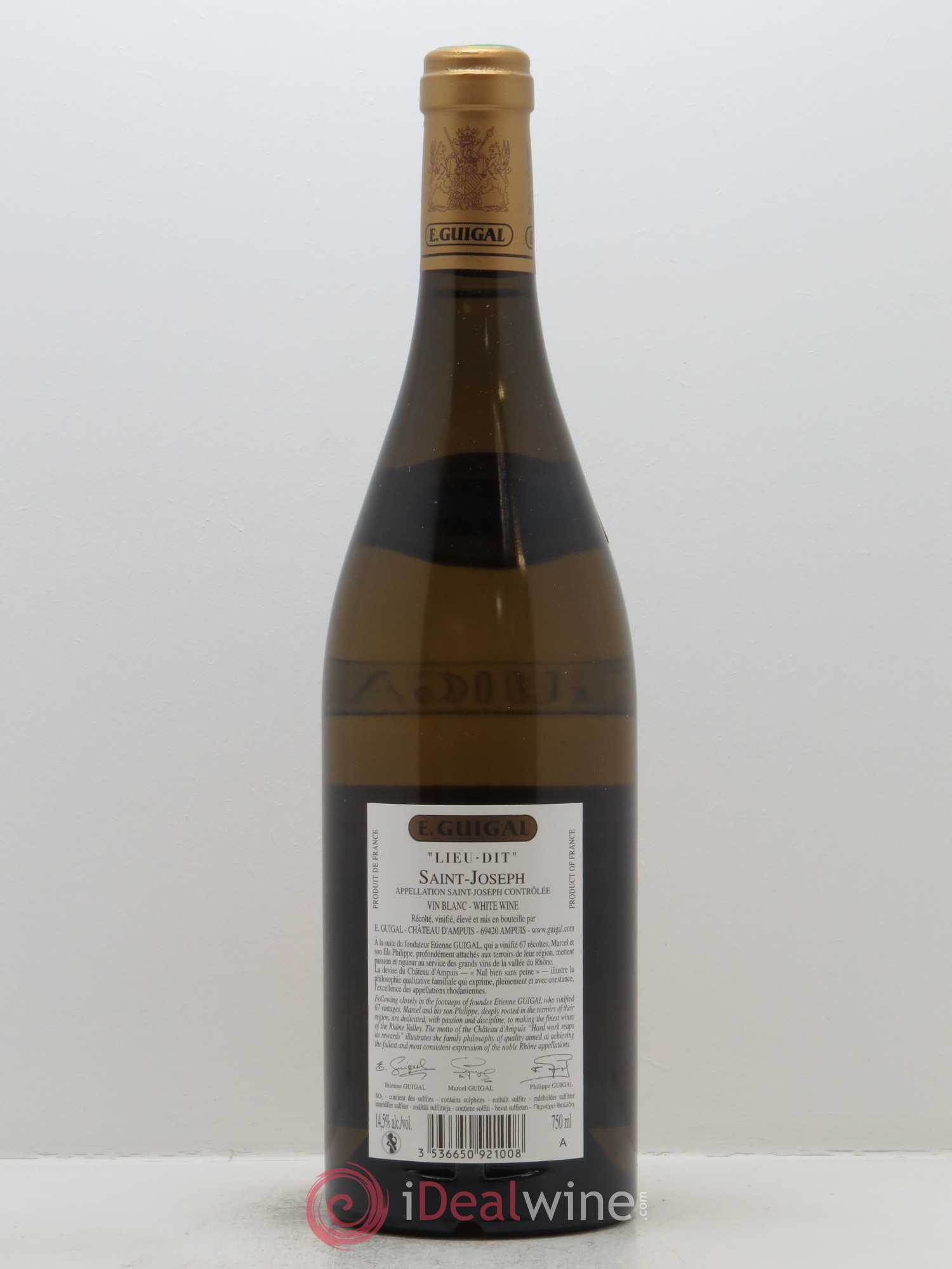 Saint-Joseph Lieu-dit Saint-Joseph Guigal 2016 - Lot de 1 bouteille - 1