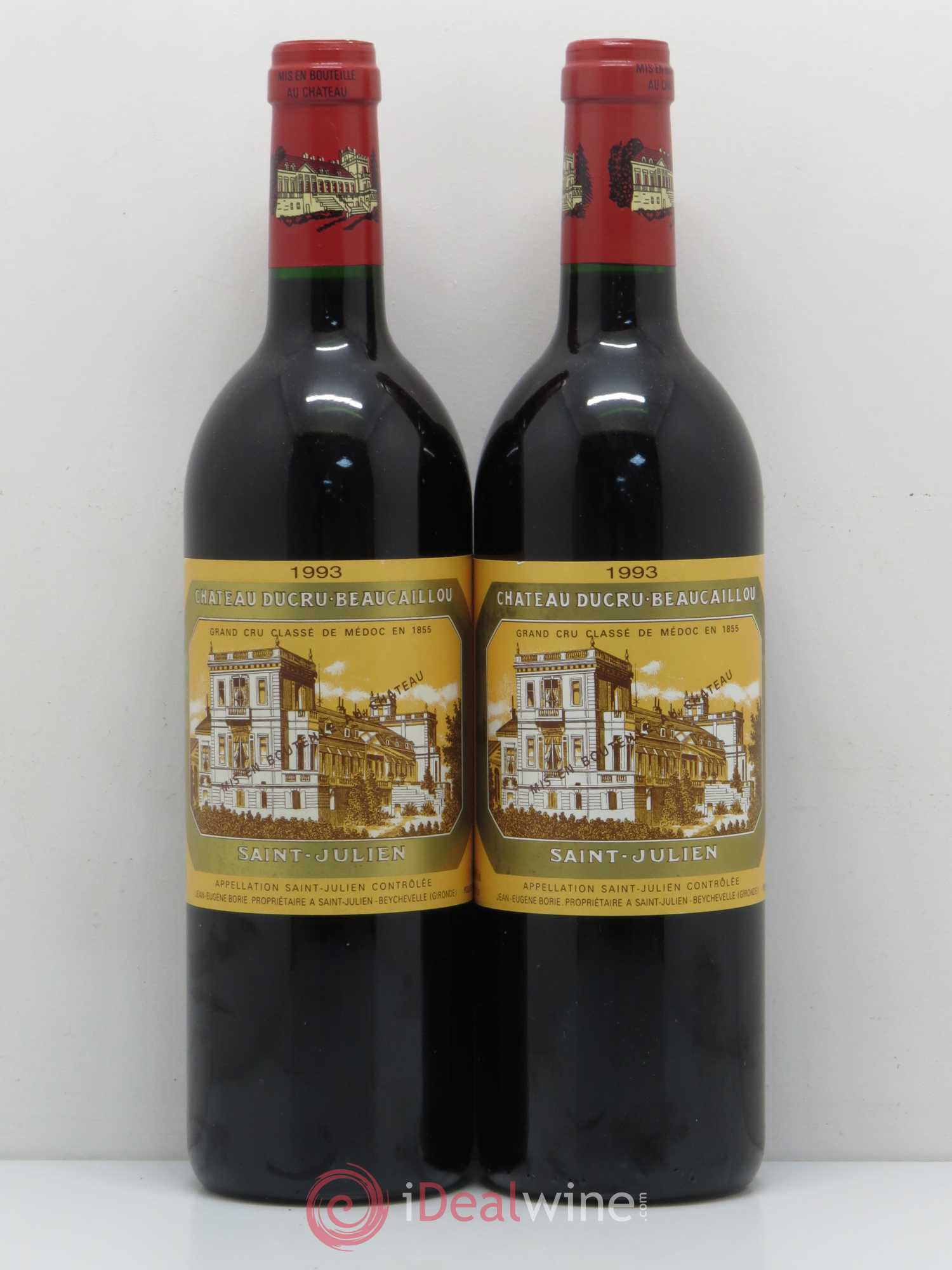 Château Ducru Beaucaillou 2ème Grand Cru Classé 1993 - Lot de 2 bouteilles - 0