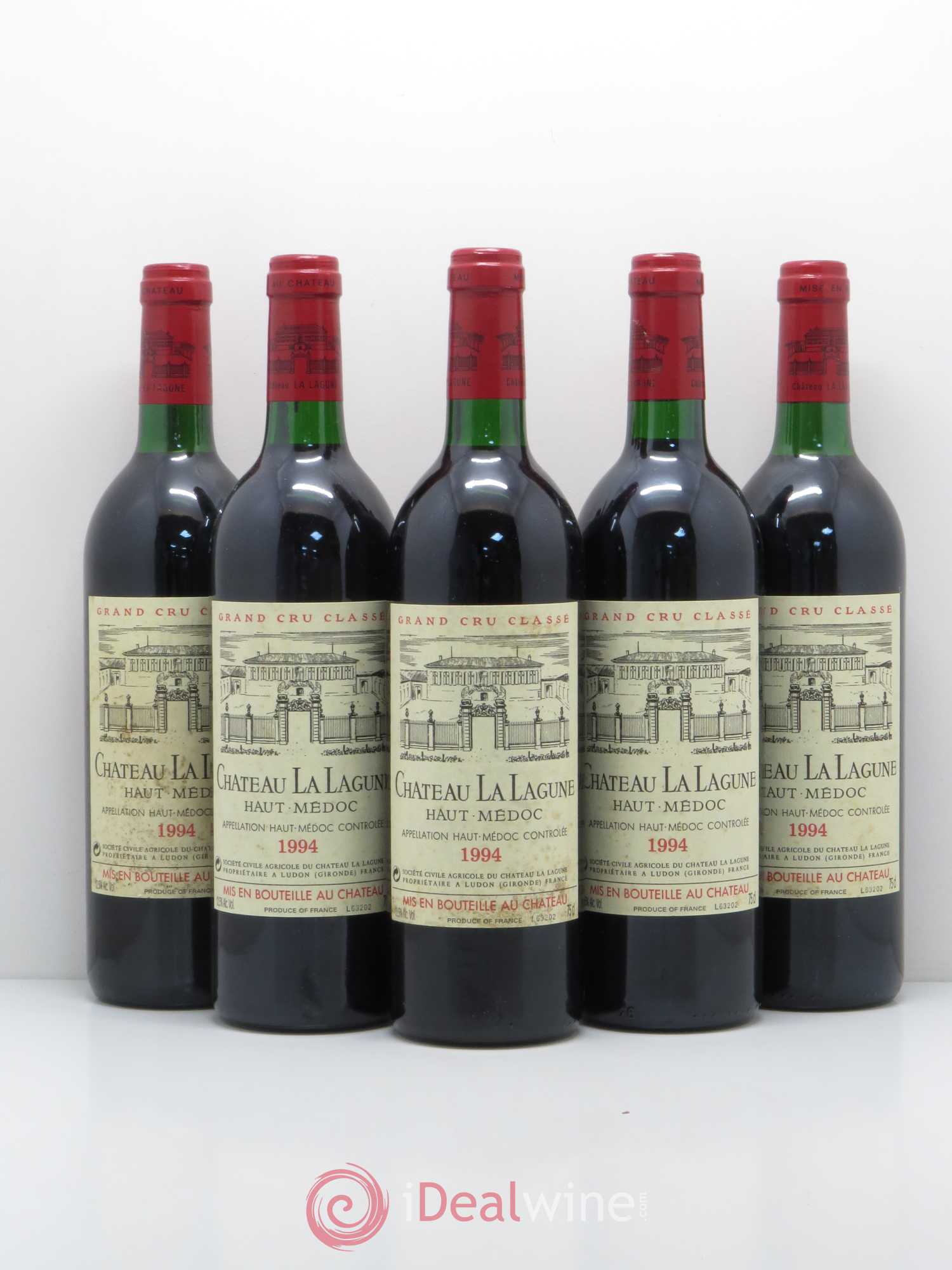 Château la Lagune 3ème Grand Cru Classé 1994 - Lot de 5 bouteilles - 0
