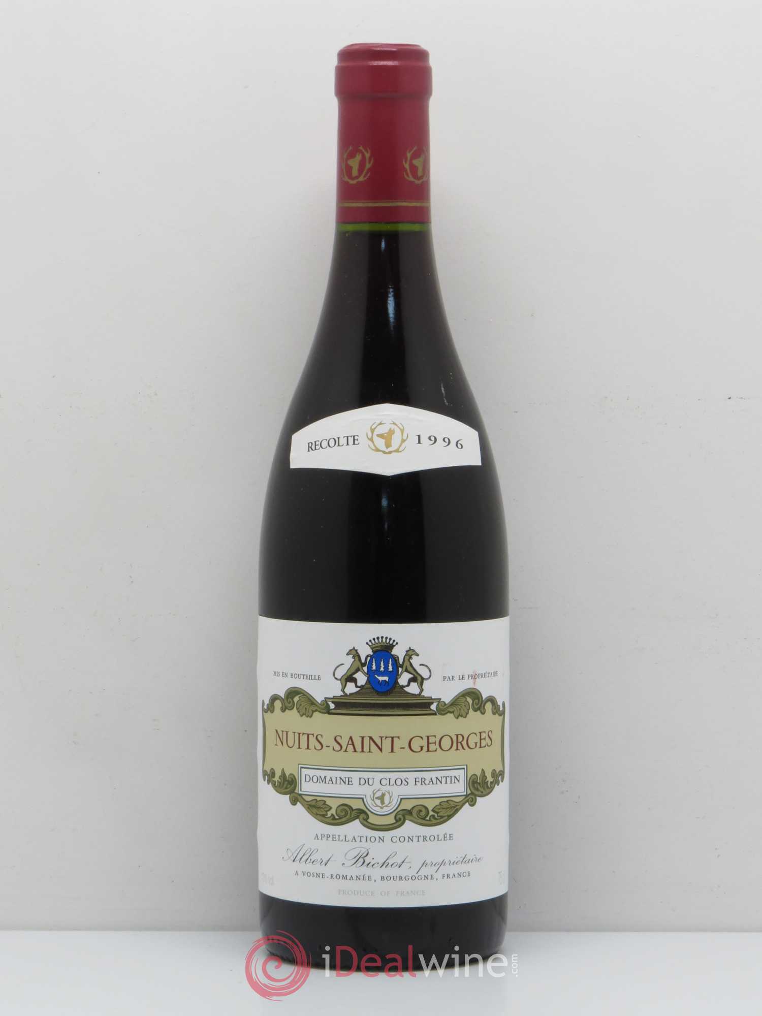 Nuits-Saint-Georges Domaine du Clos Frantin Albert Bichot 1996 - Lot de 1 bouteille - 0