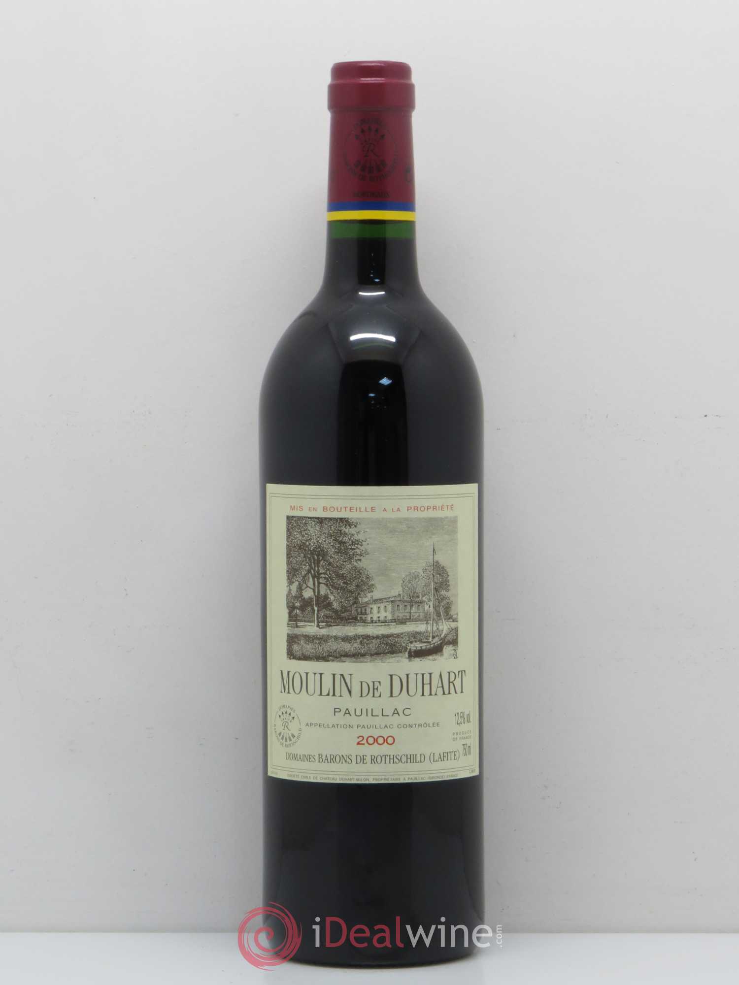 Moulin de Duhart Second Vin 2000 - Lot de 1 bouteille - 0