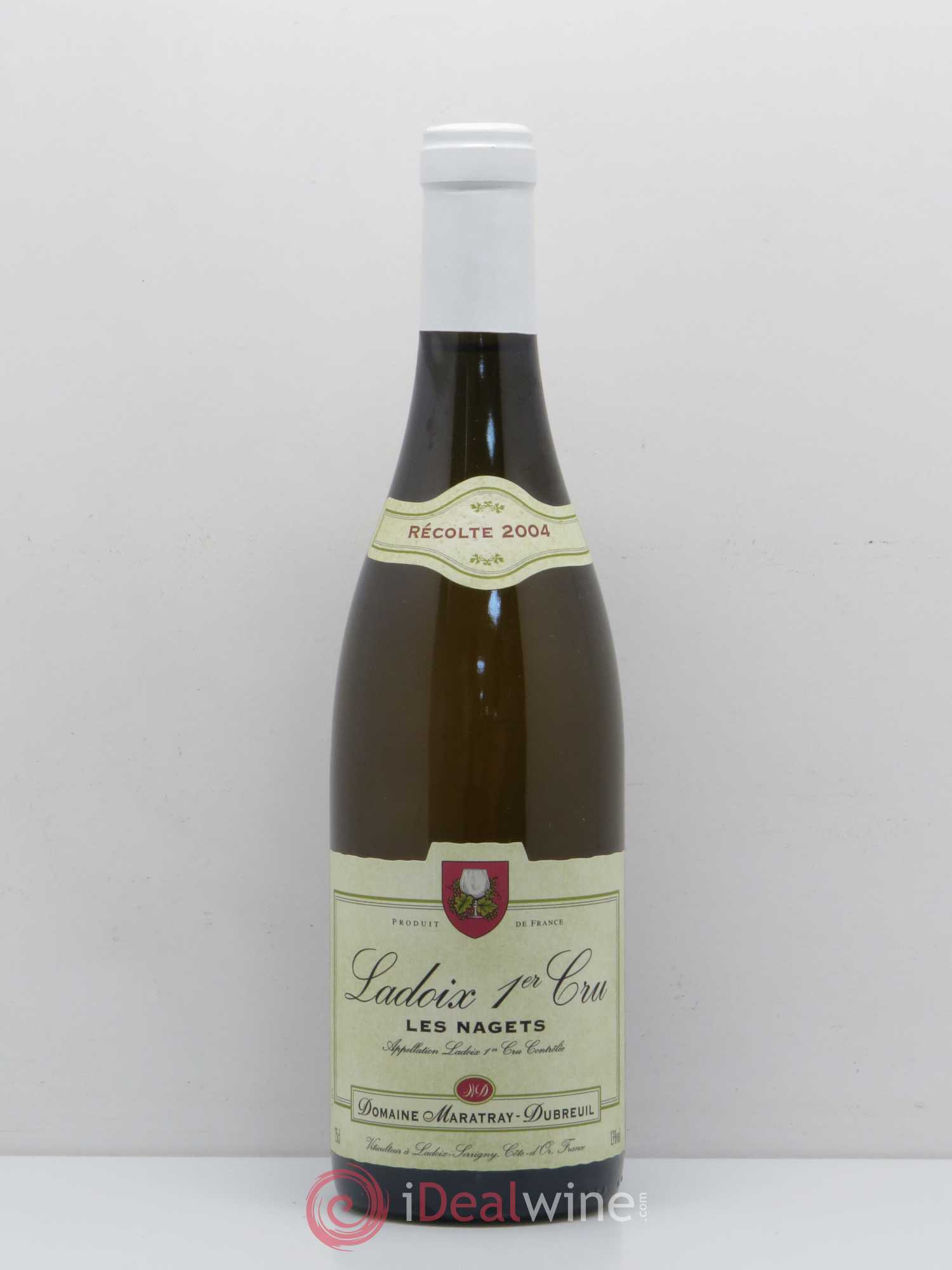 Ladoix 1er Cru Domaine Maratray Dubreuil Les Nagets 2004 - Posten von 1 Flasche - 0