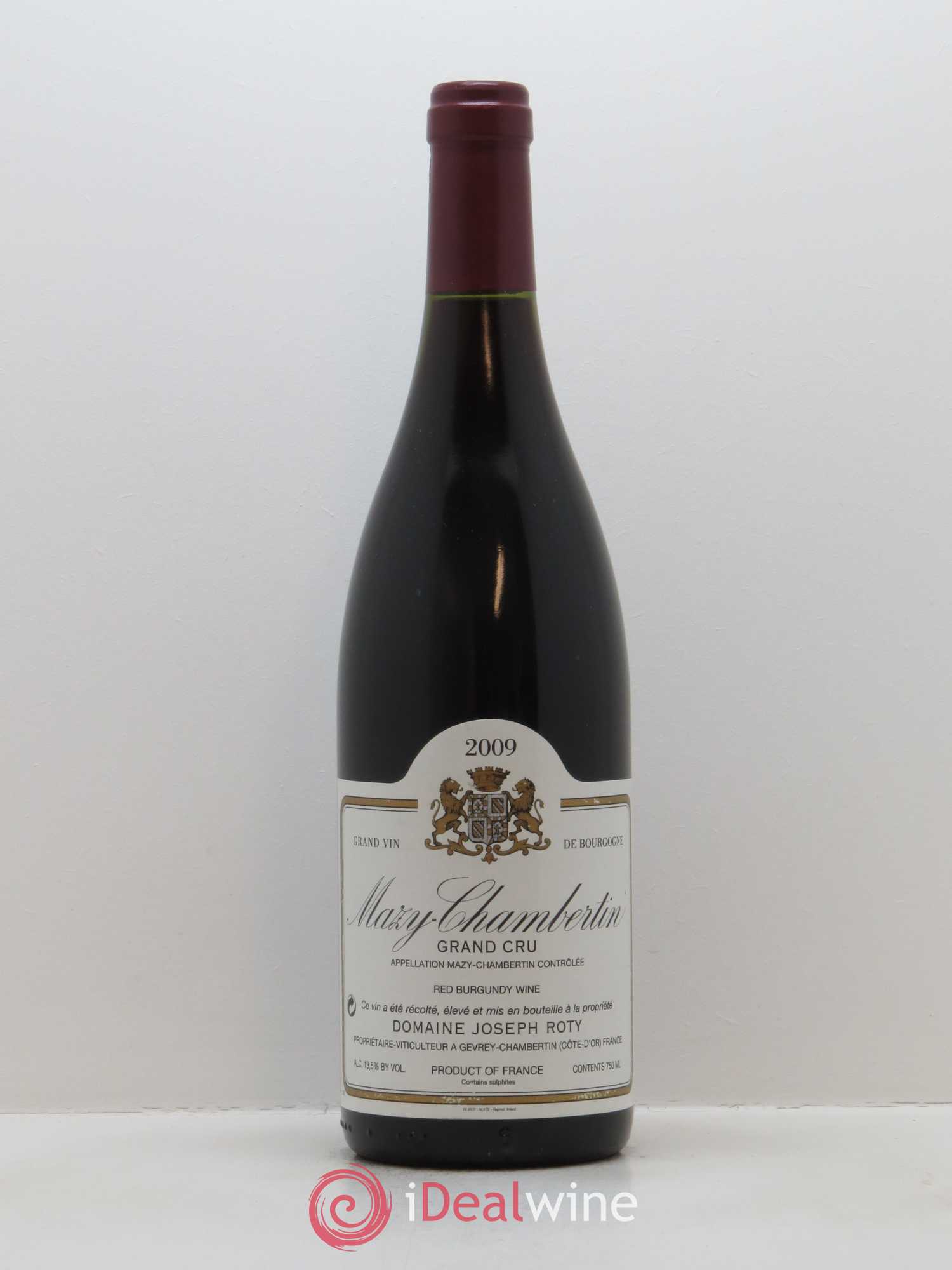 Mazis-Chambertin Grand Cru Joseph Roty (Domaine) 2009 - Lot de 1 bouteille - 0